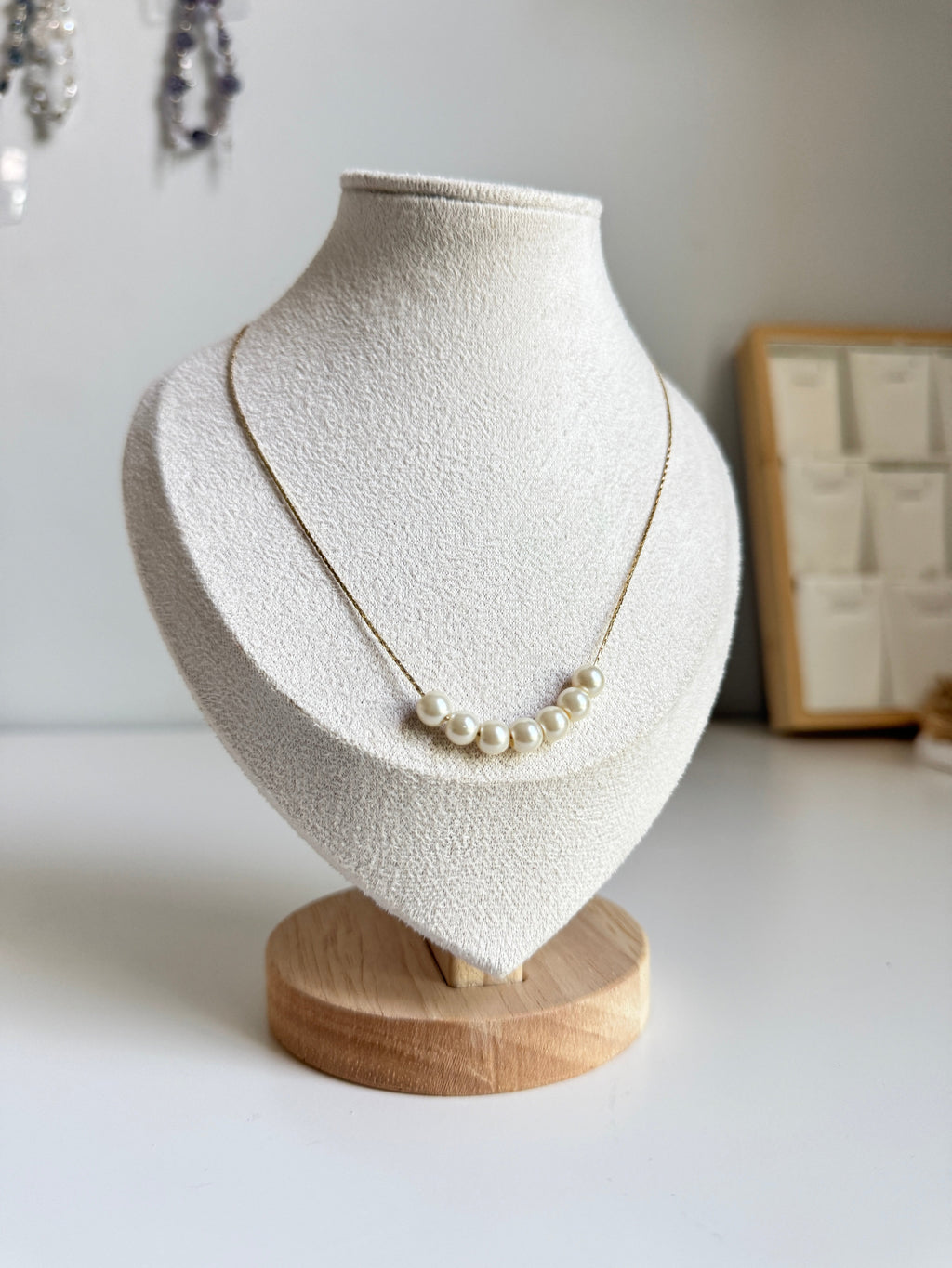 Pearl Grace Necklace – Gold