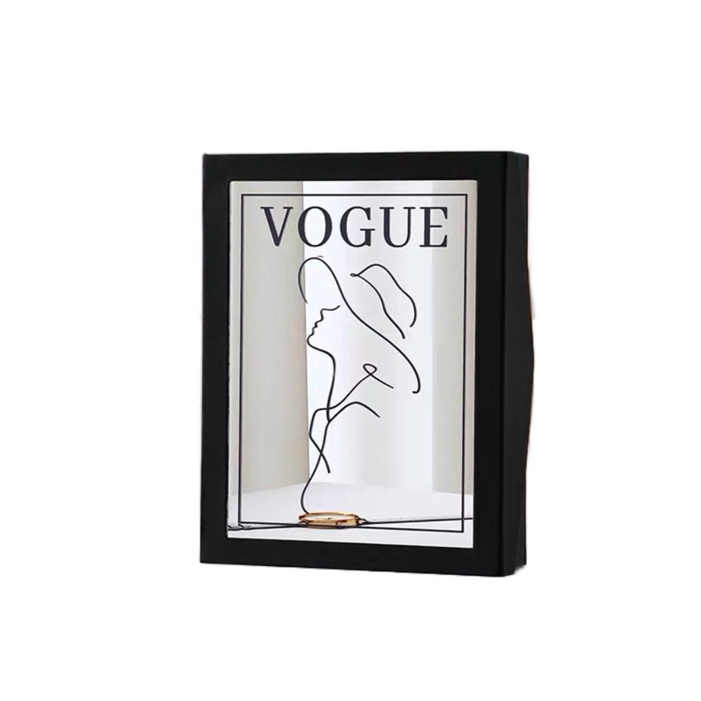 Vogue Mirror Jewelry Storage Box
