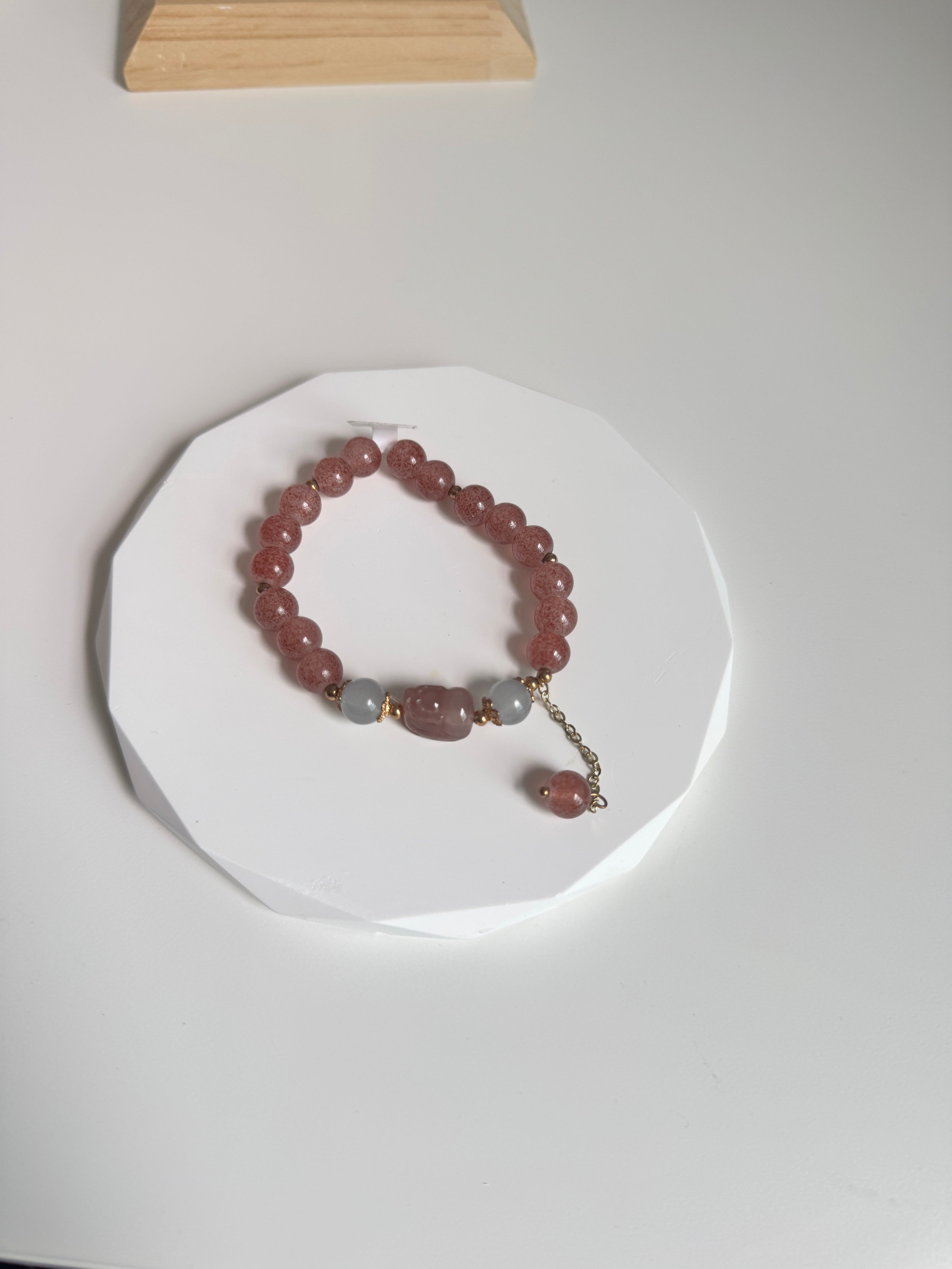 Blush Buddha Bracelet