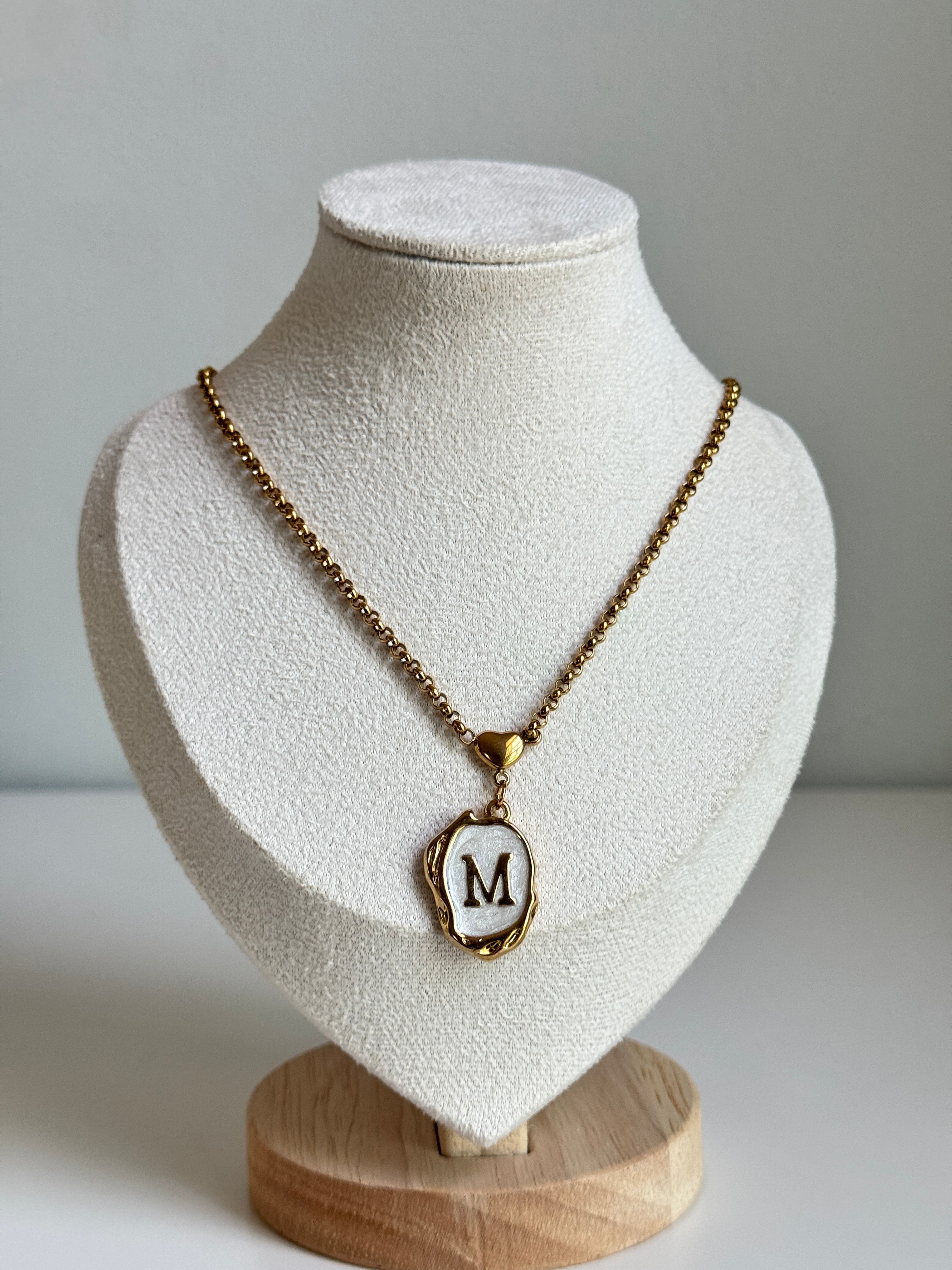 Initial Luxe Necklace Collection
