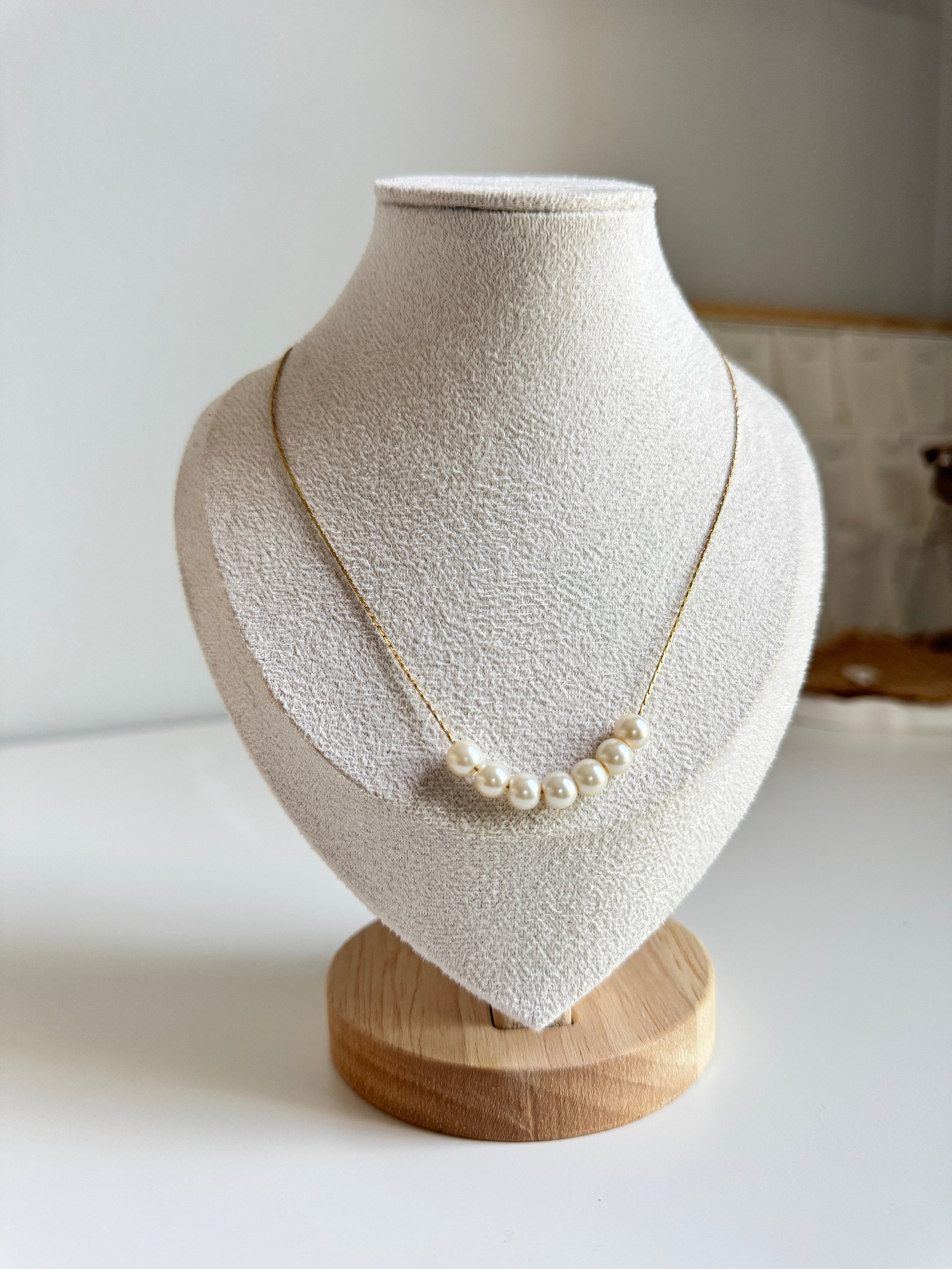 Pearl Grace Necklace – Gold