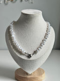 Luna Heart Pearl Necklace
