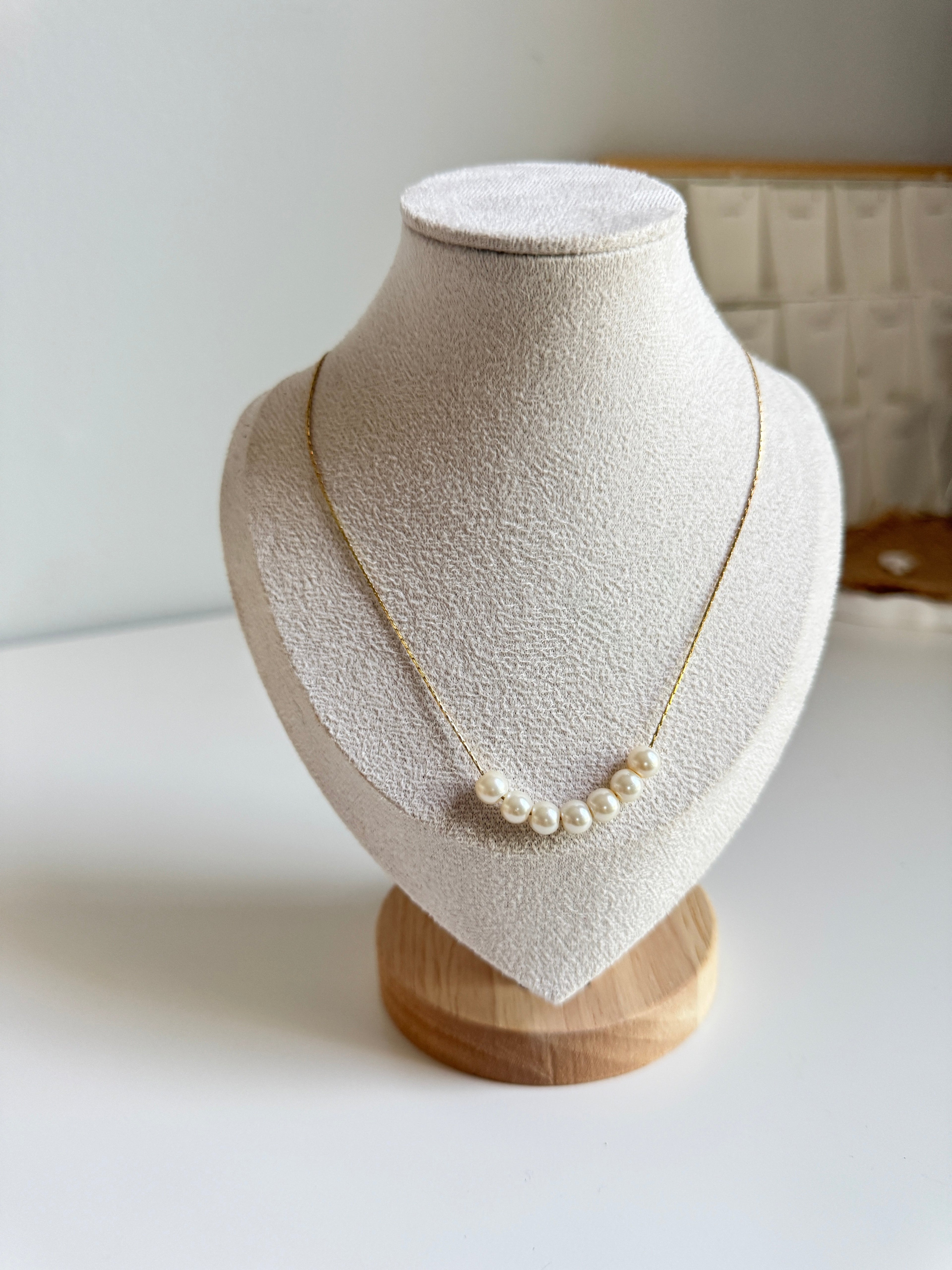 Pearl Grace Necklace – Gold
