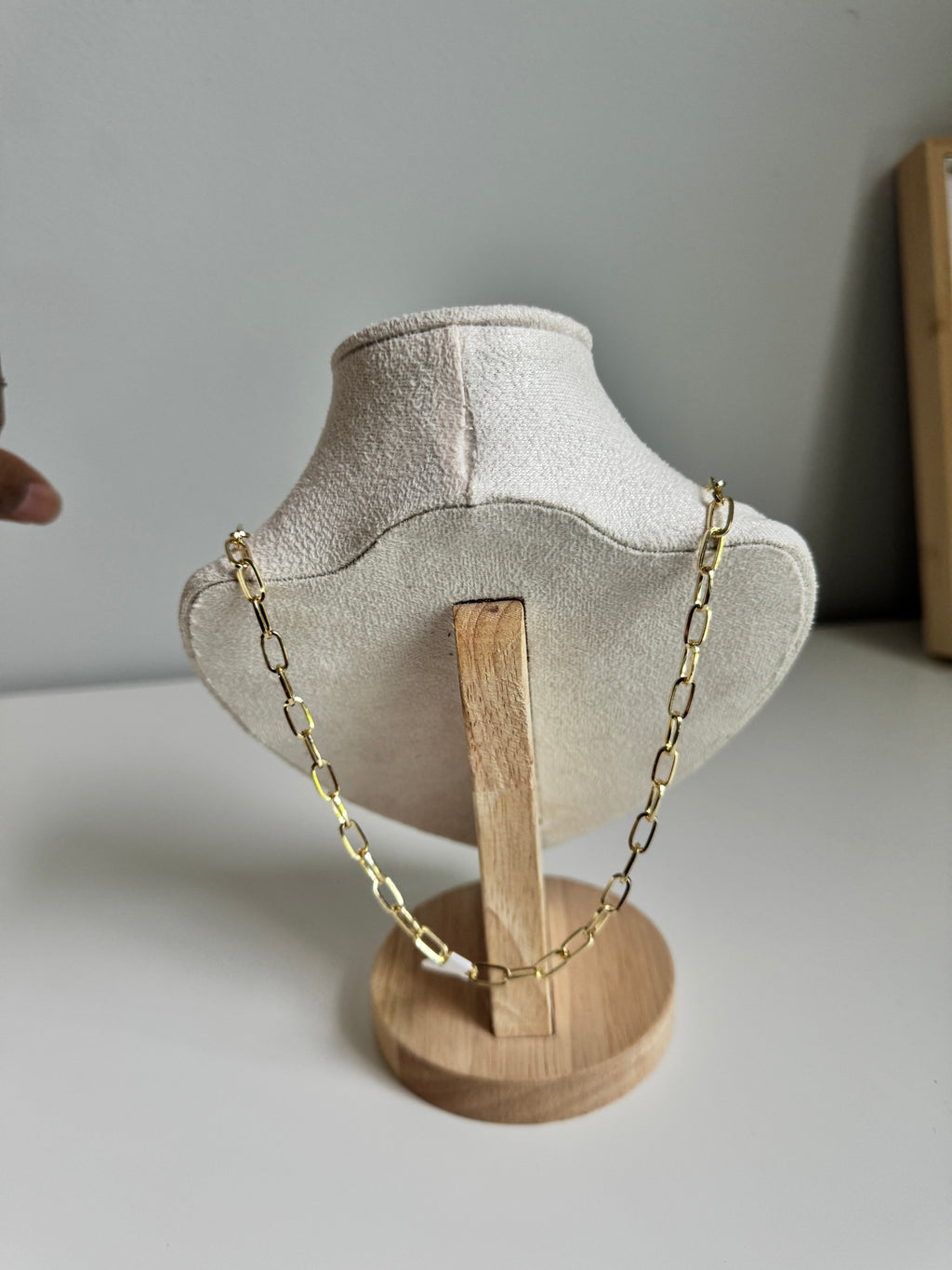 Pearl Link Statement Necklace