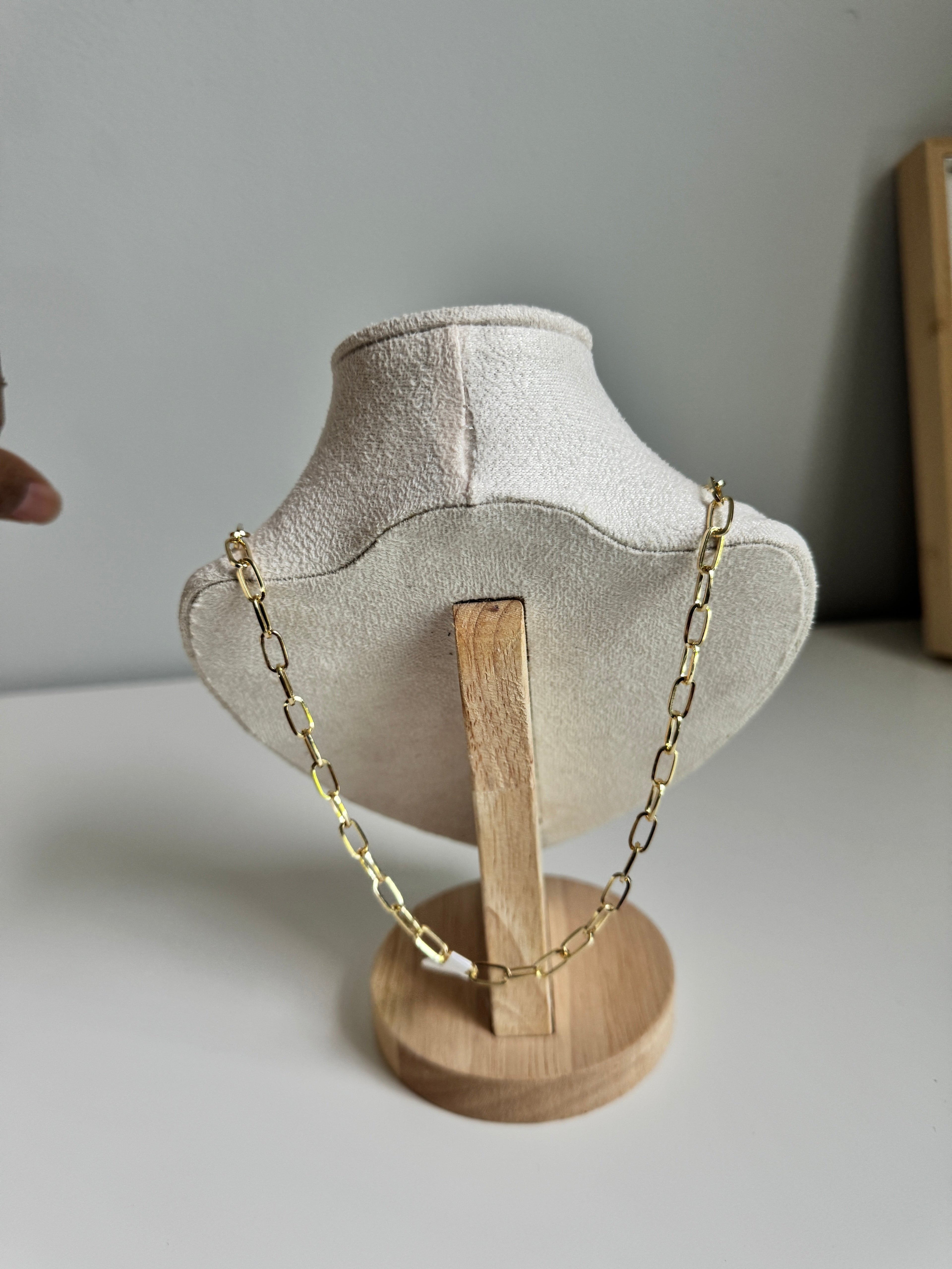 Pearl Link Statement Necklace