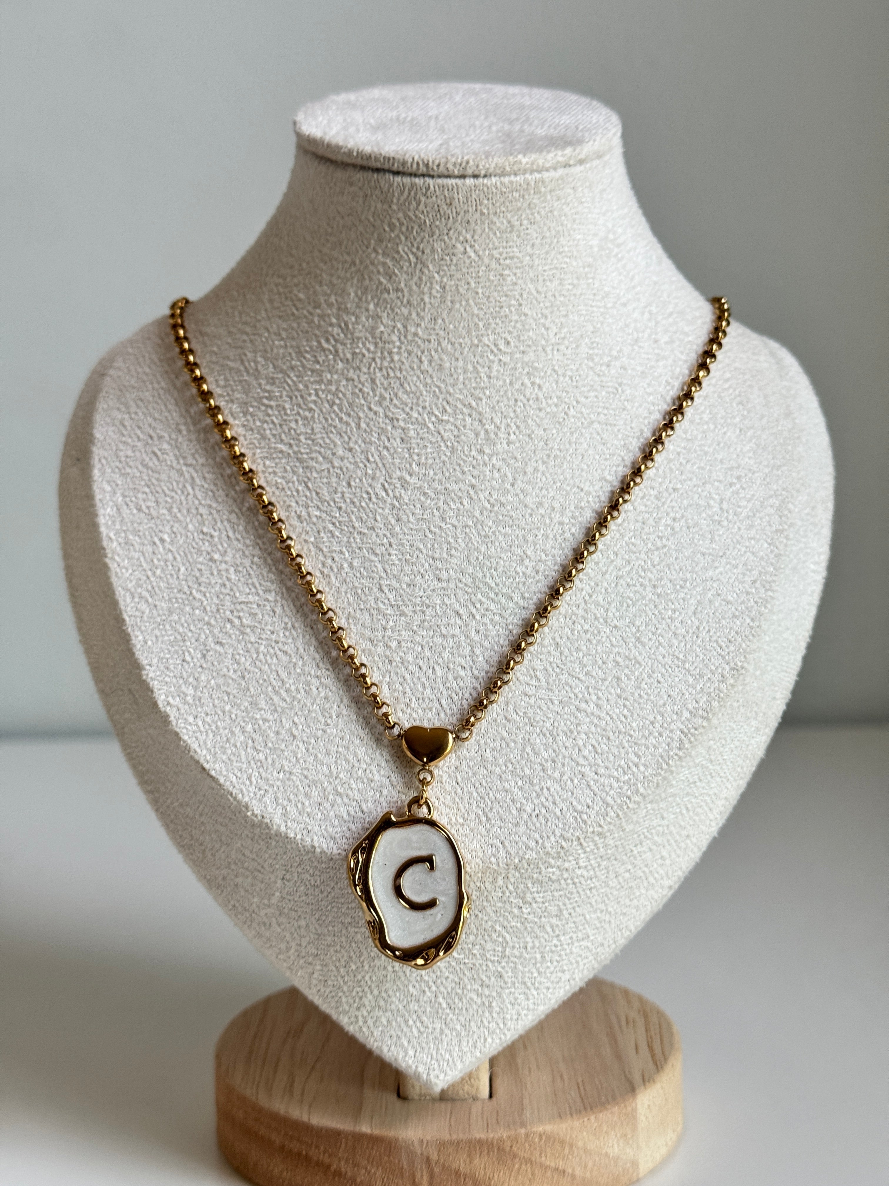 Initial Luxe Necklace Collection