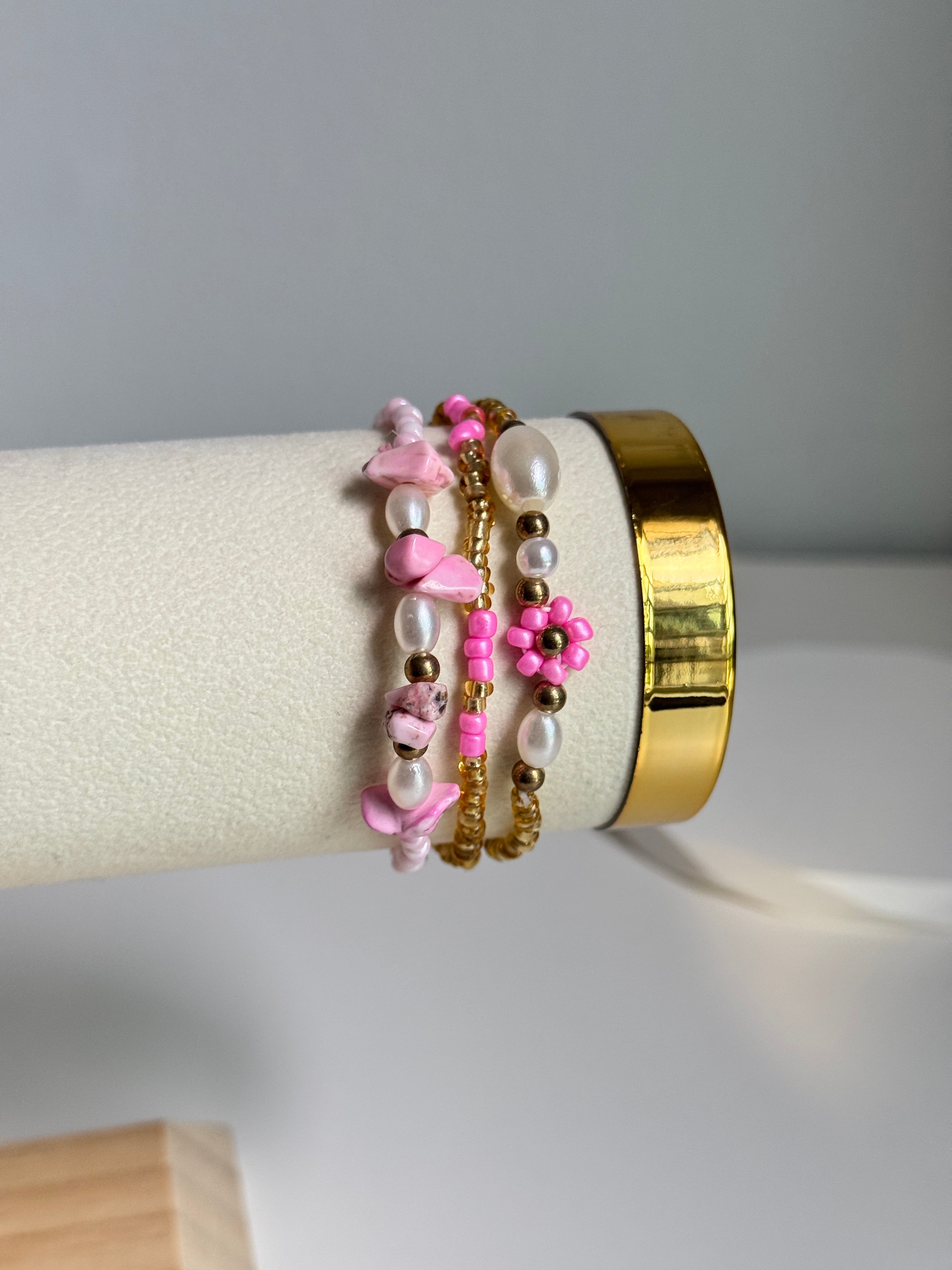 Pink Bloom Stack