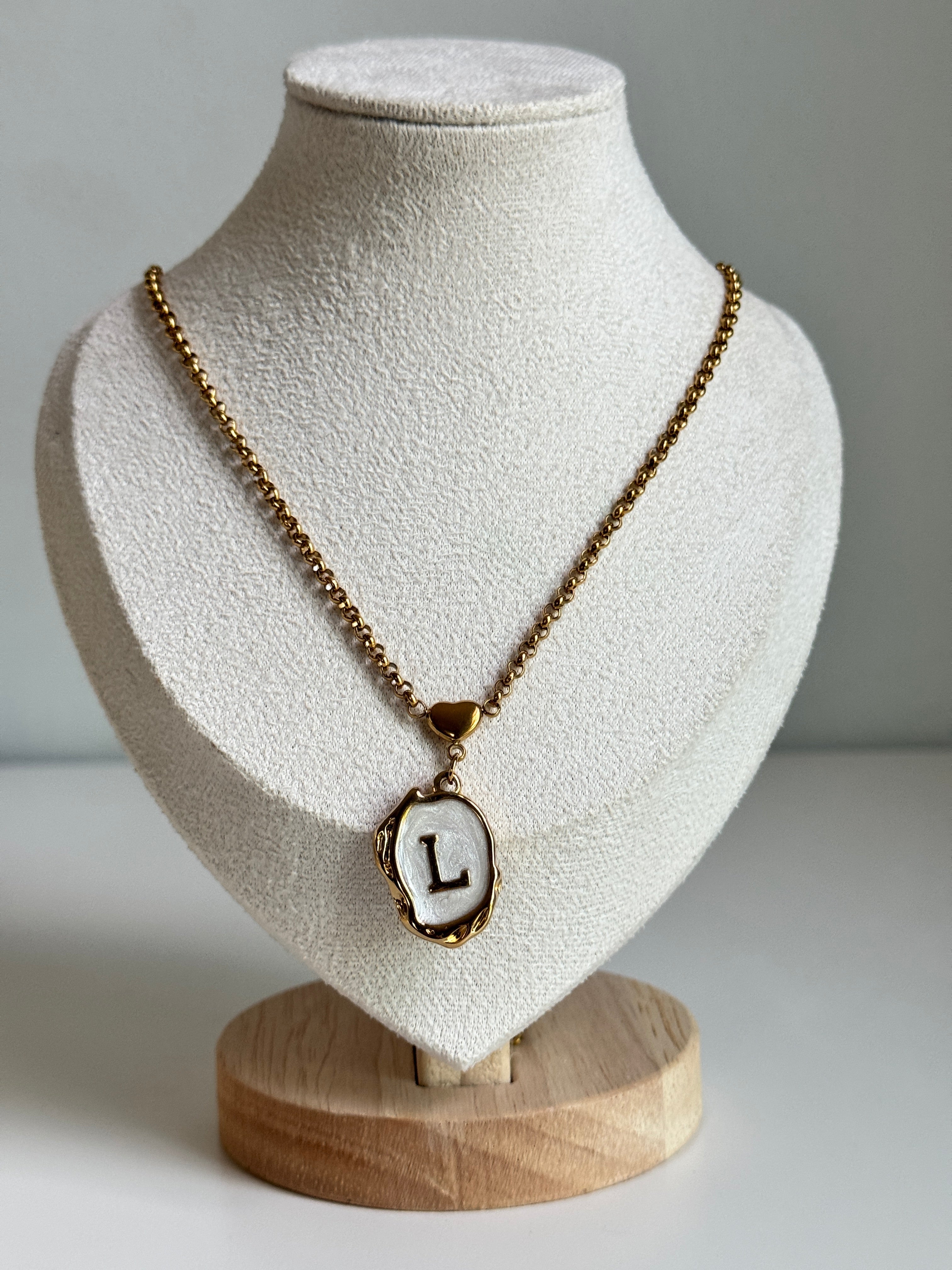 Initial Luxe Necklace Collection