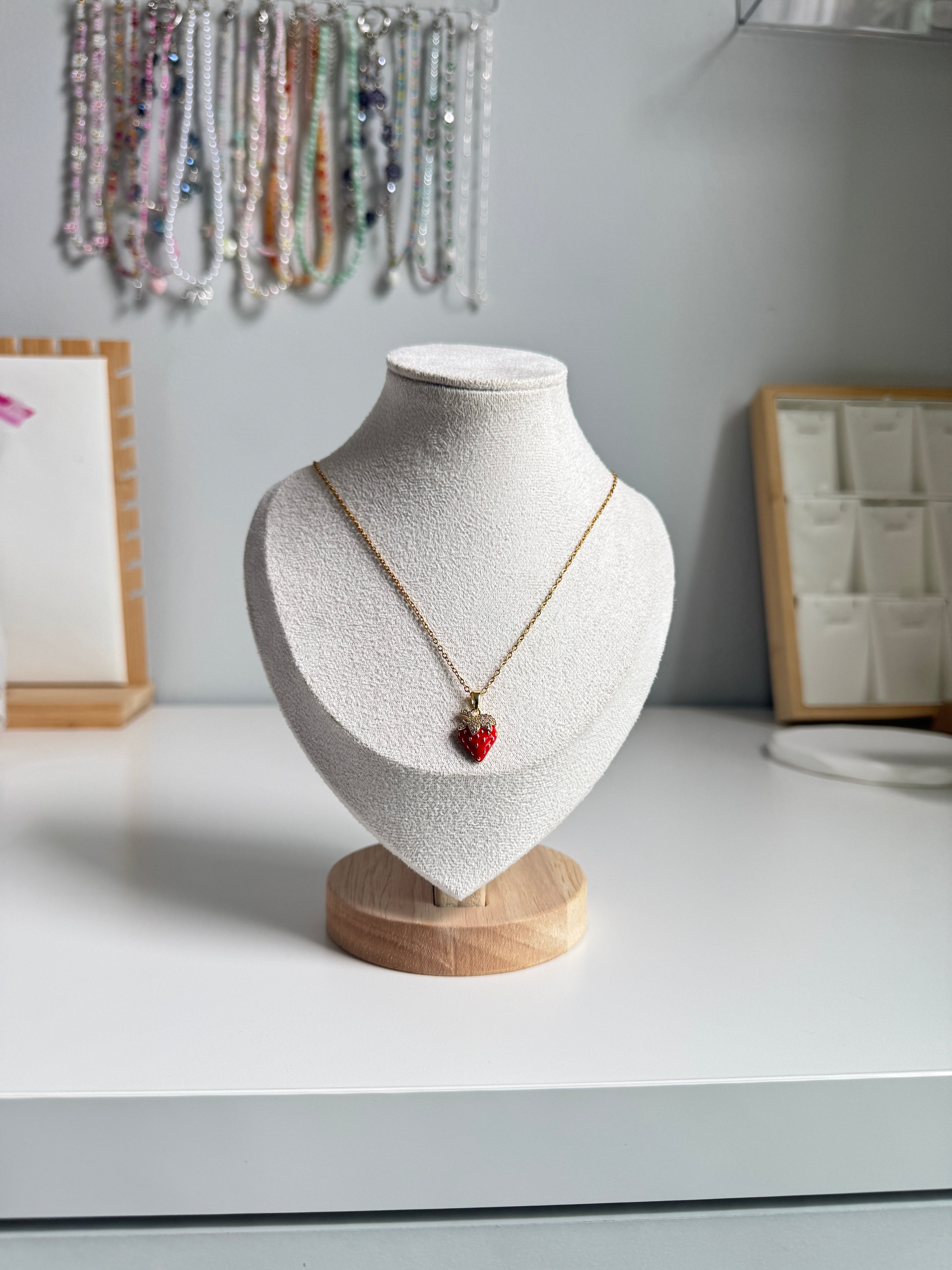 Strawberry Kiss Necklace 🍓
