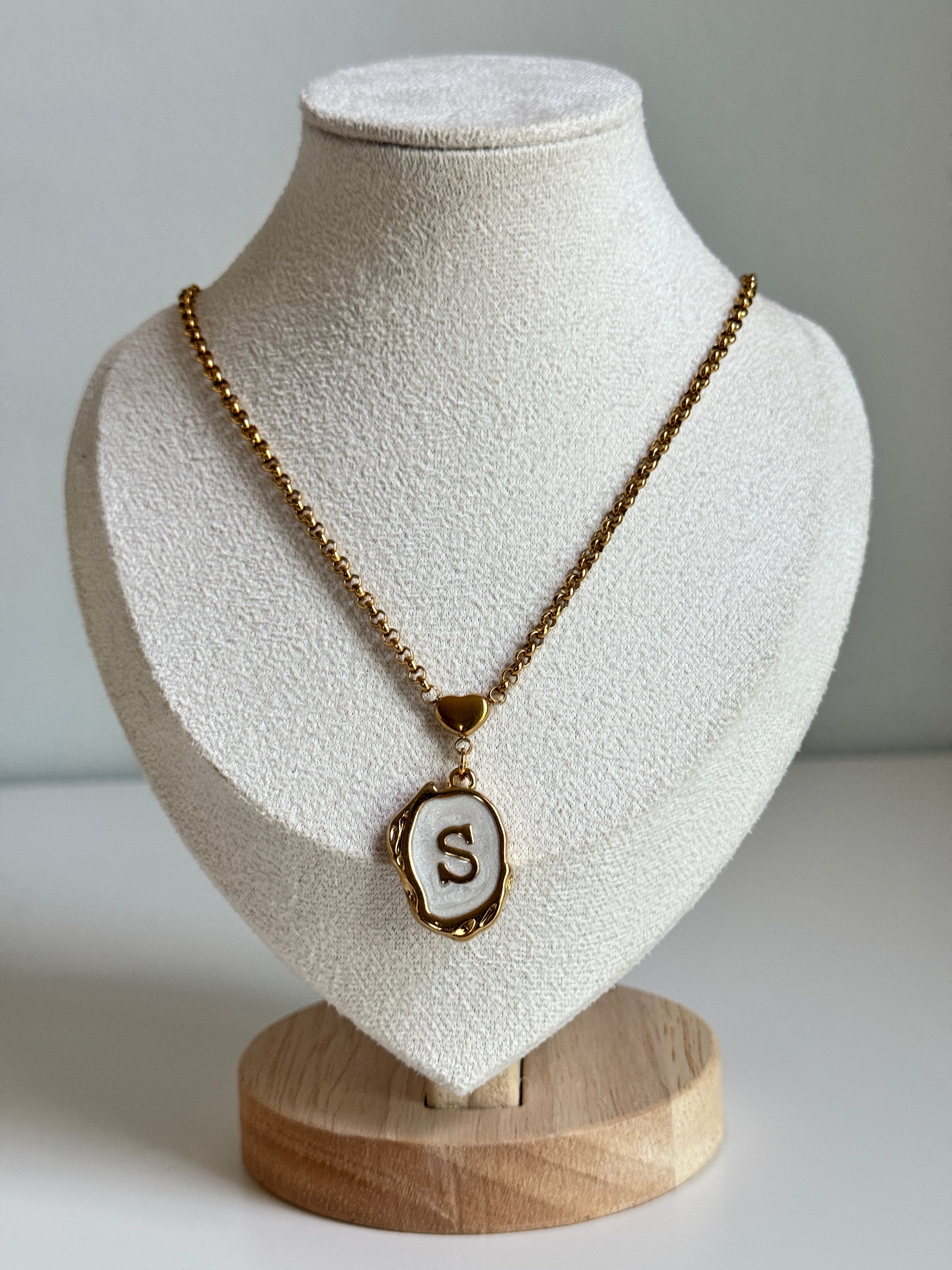 Initial Luxe Necklace Collection