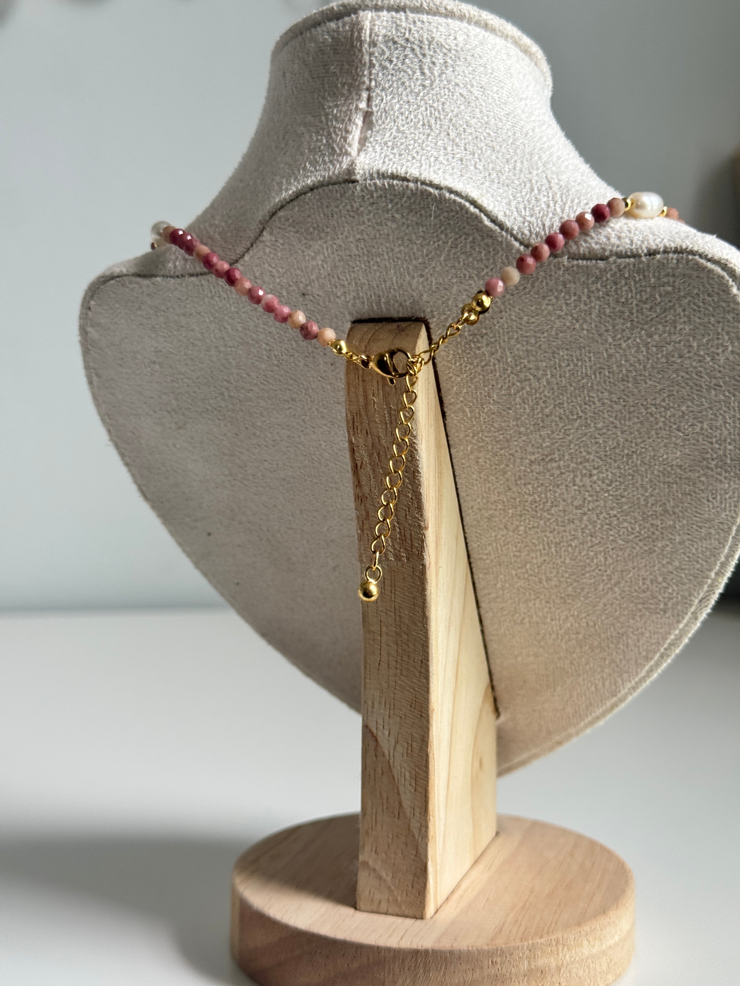 Rose Pearl Necklace