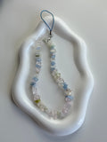 Pastel Chip Bead Phone Charm