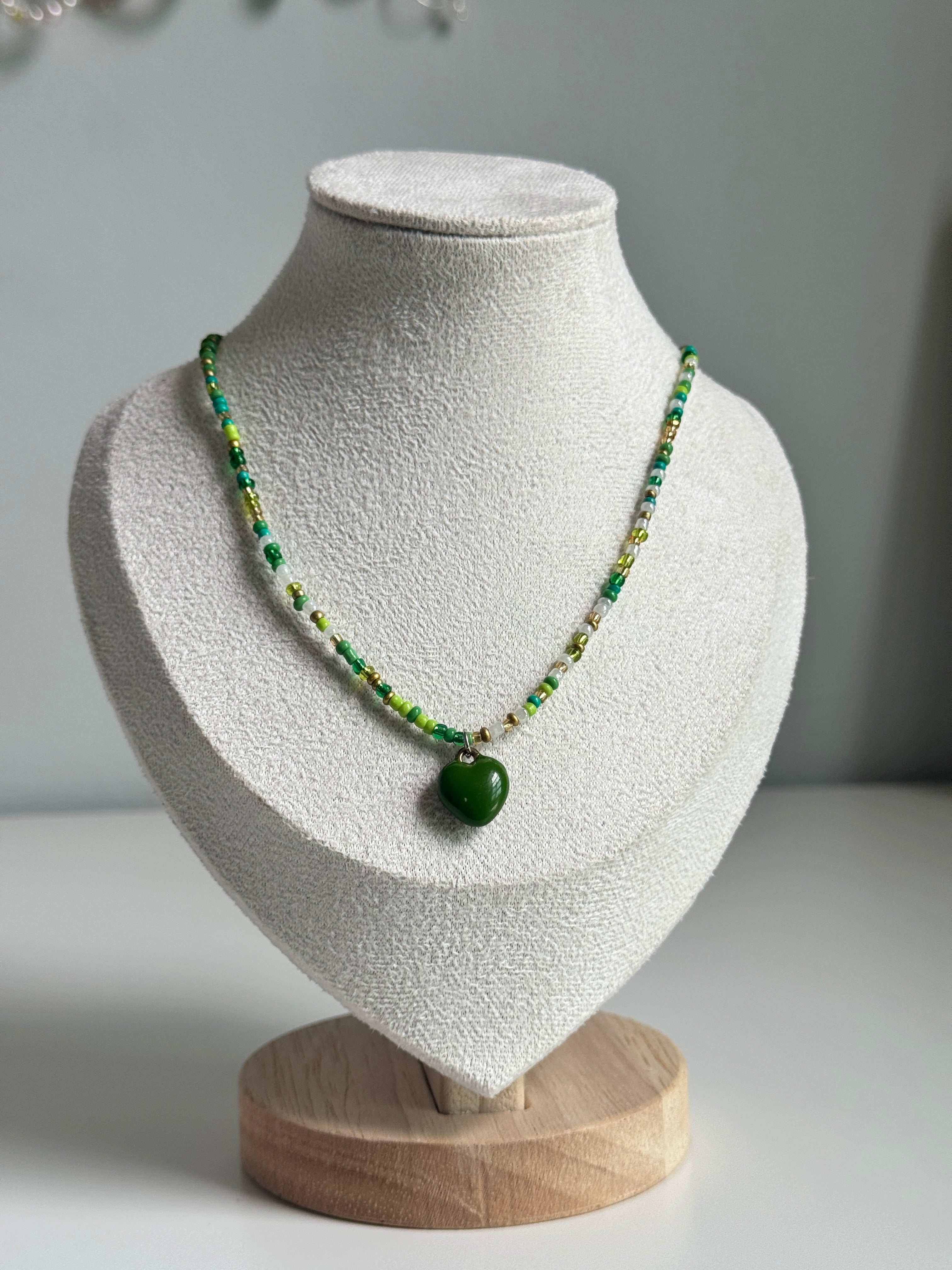 Emerald Heart Necklace