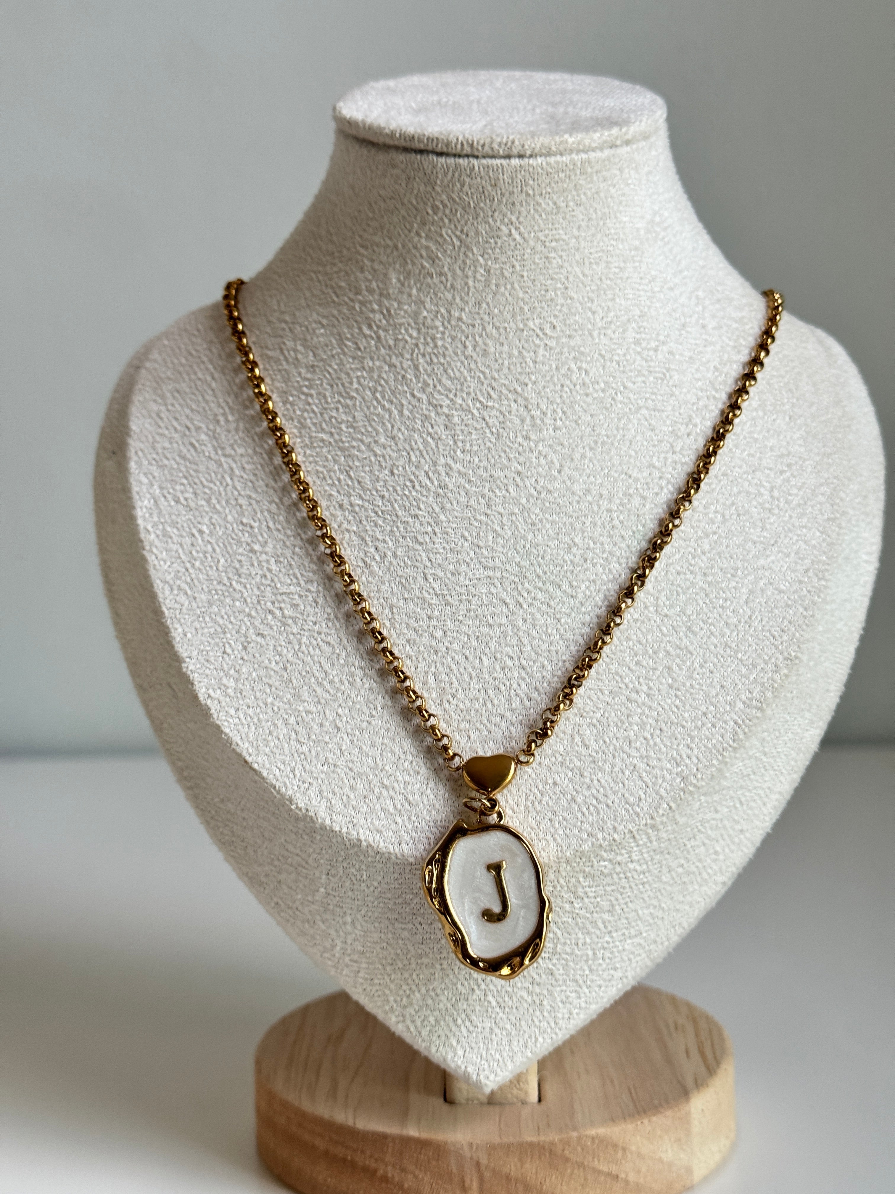 Initial Luxe Necklace Collection