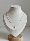 Pink Blossom Charm Necklace
