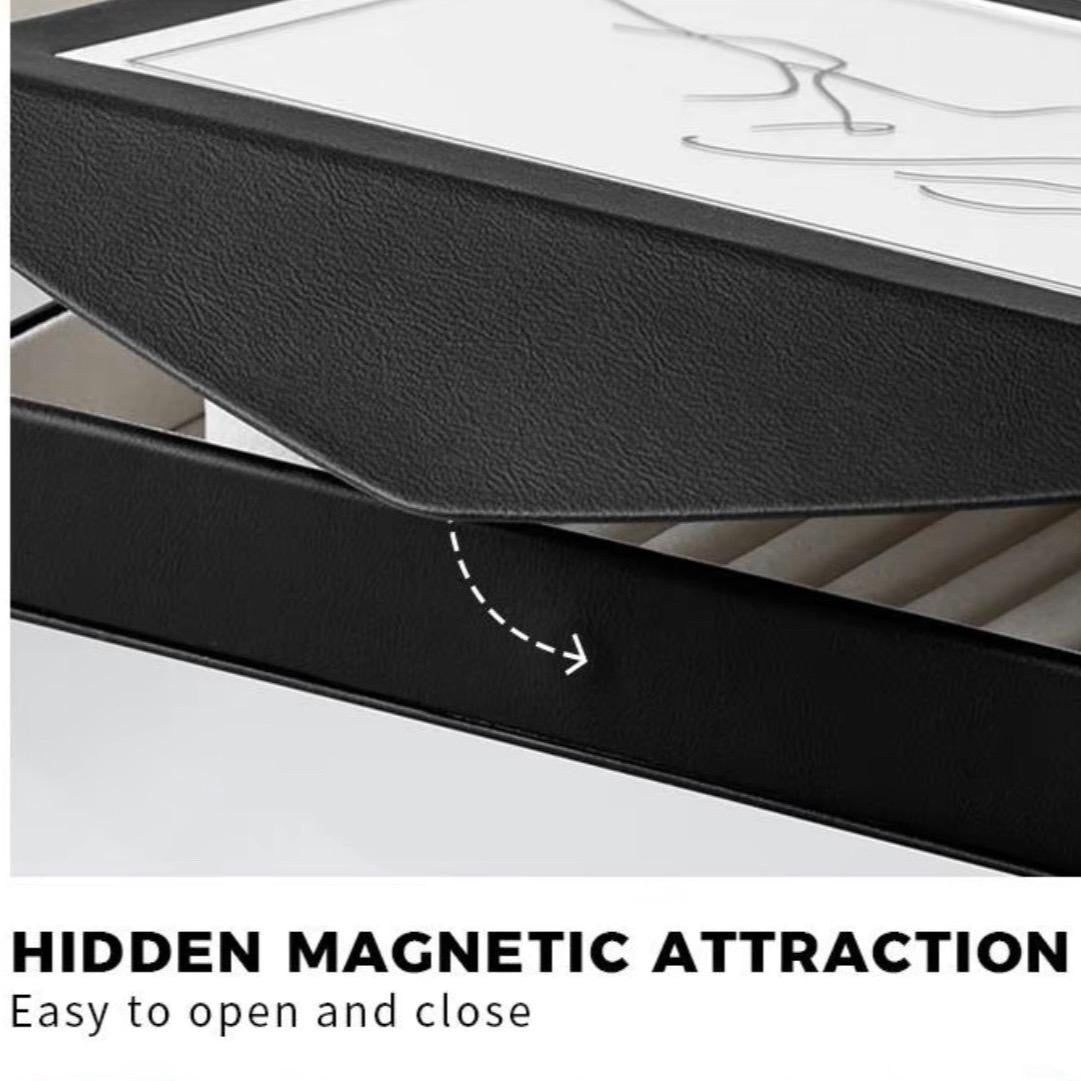 Vogue Mirror Jewelry Storage Box