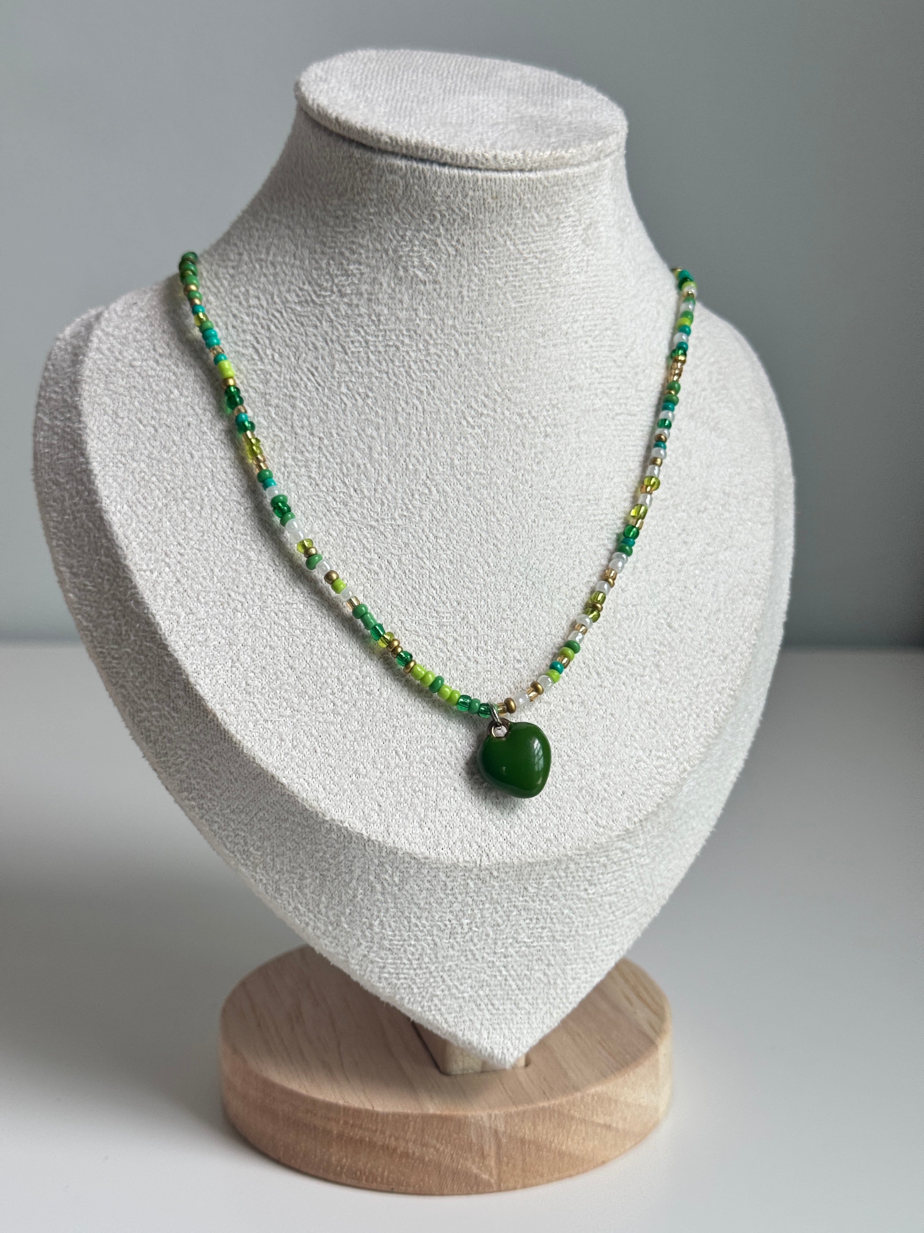 Emerald Heart Necklace