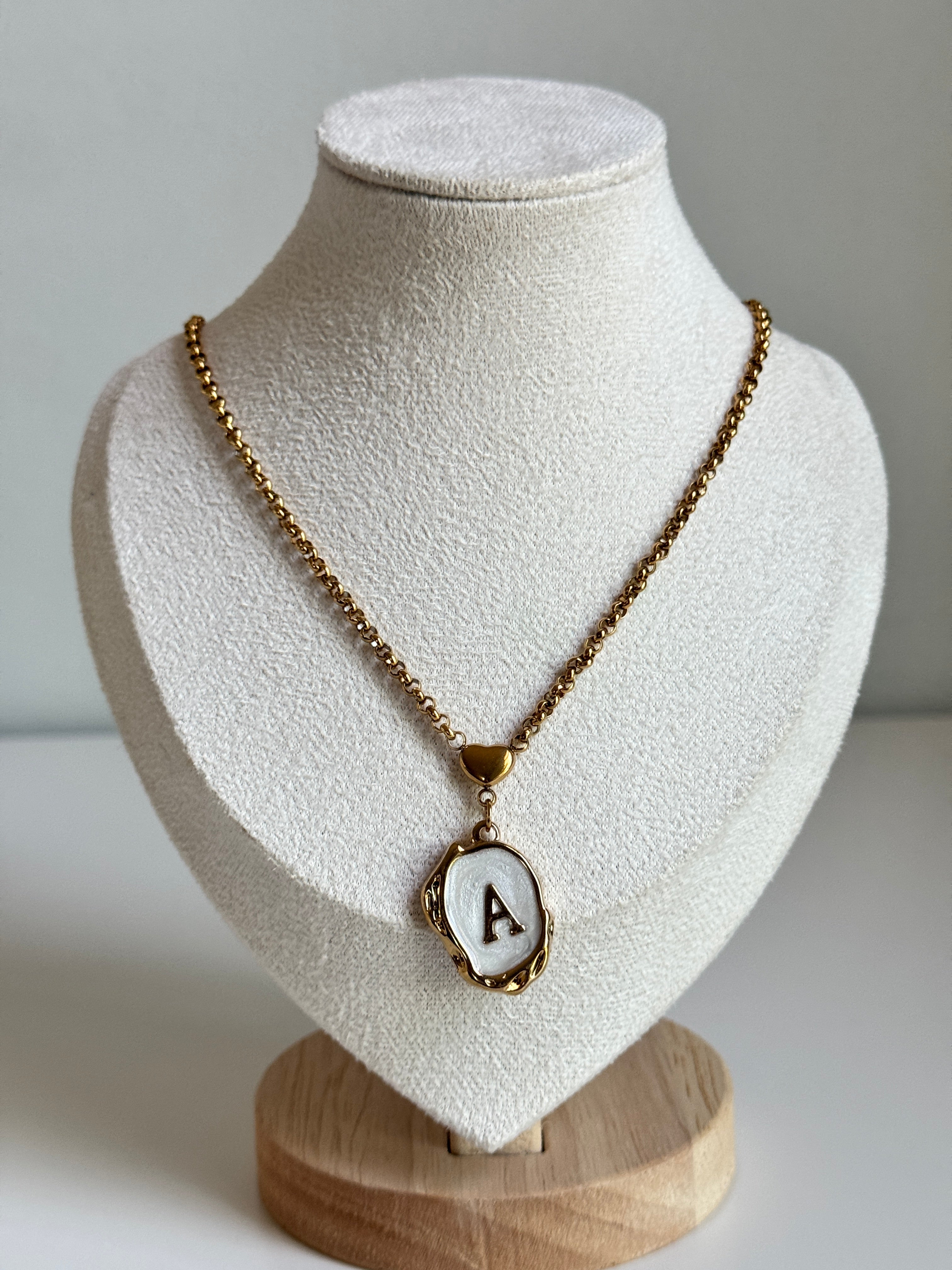 Initial Luxe Necklace Collection