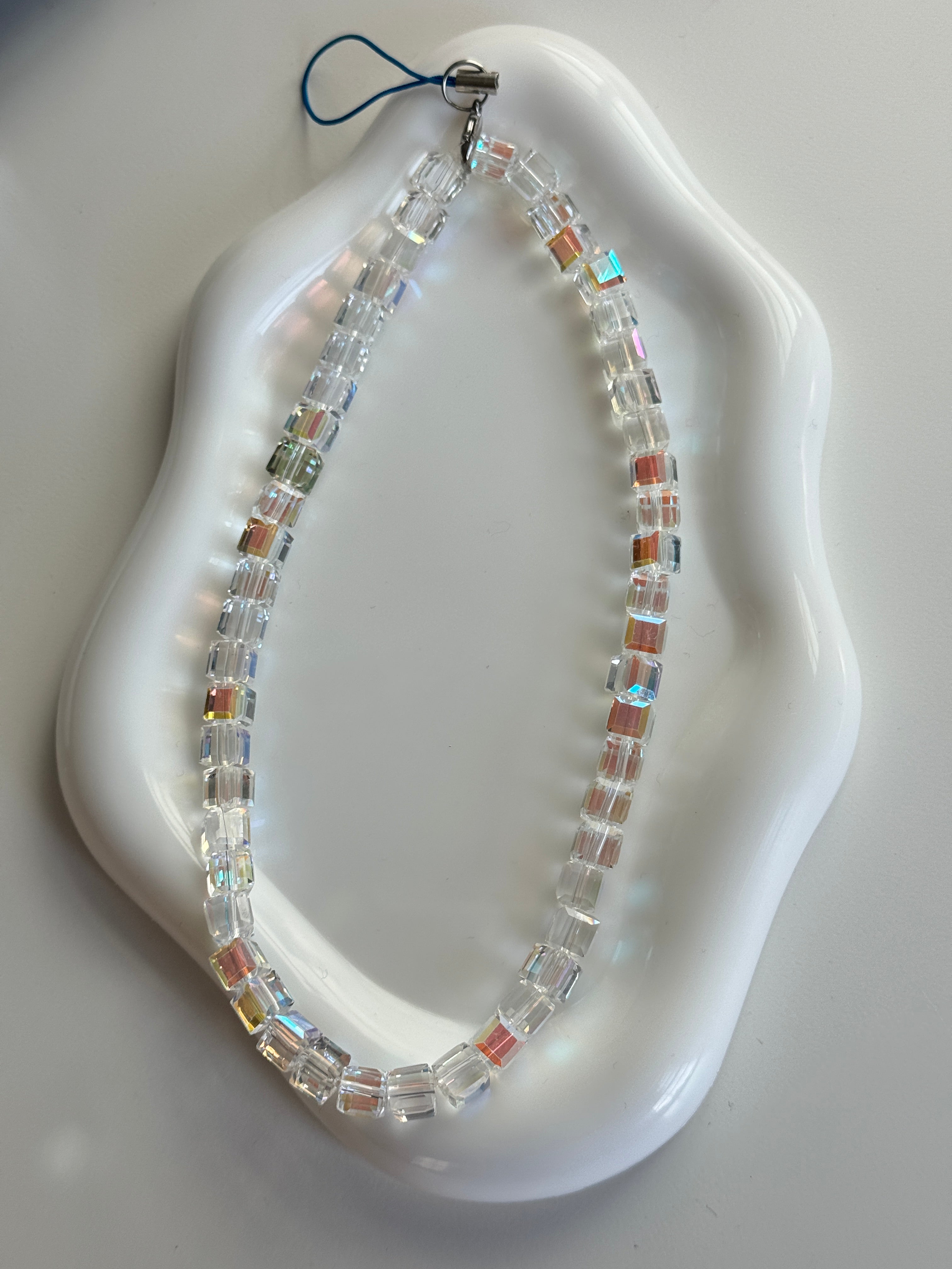 Aurora Crystal Phone Charm