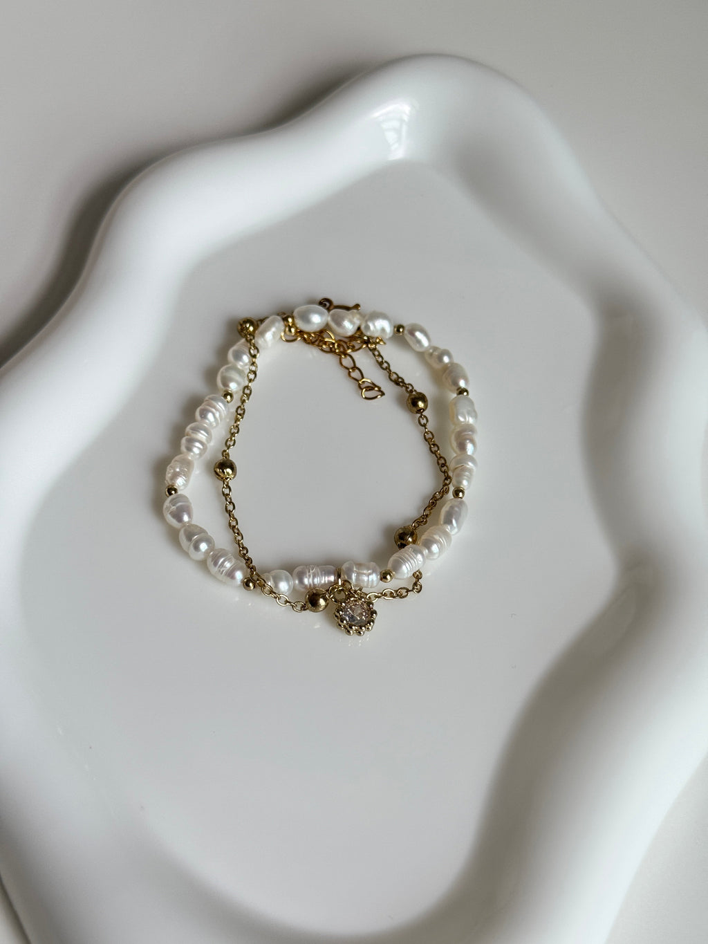 Pearl Halo Bracelet
