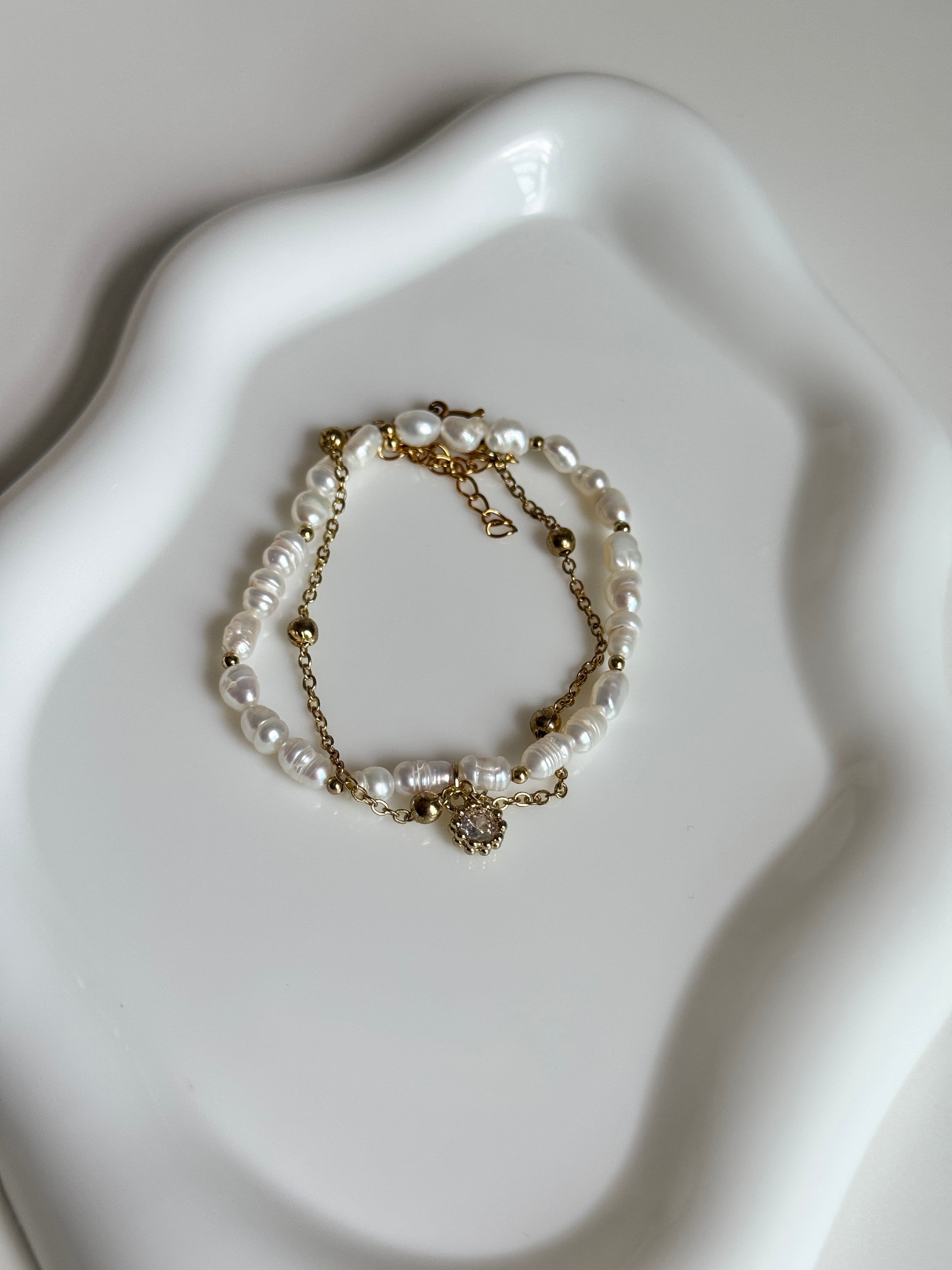 Pearl Halo Bracelet