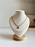 Midnight Luxe Pendant Necklace – Gold