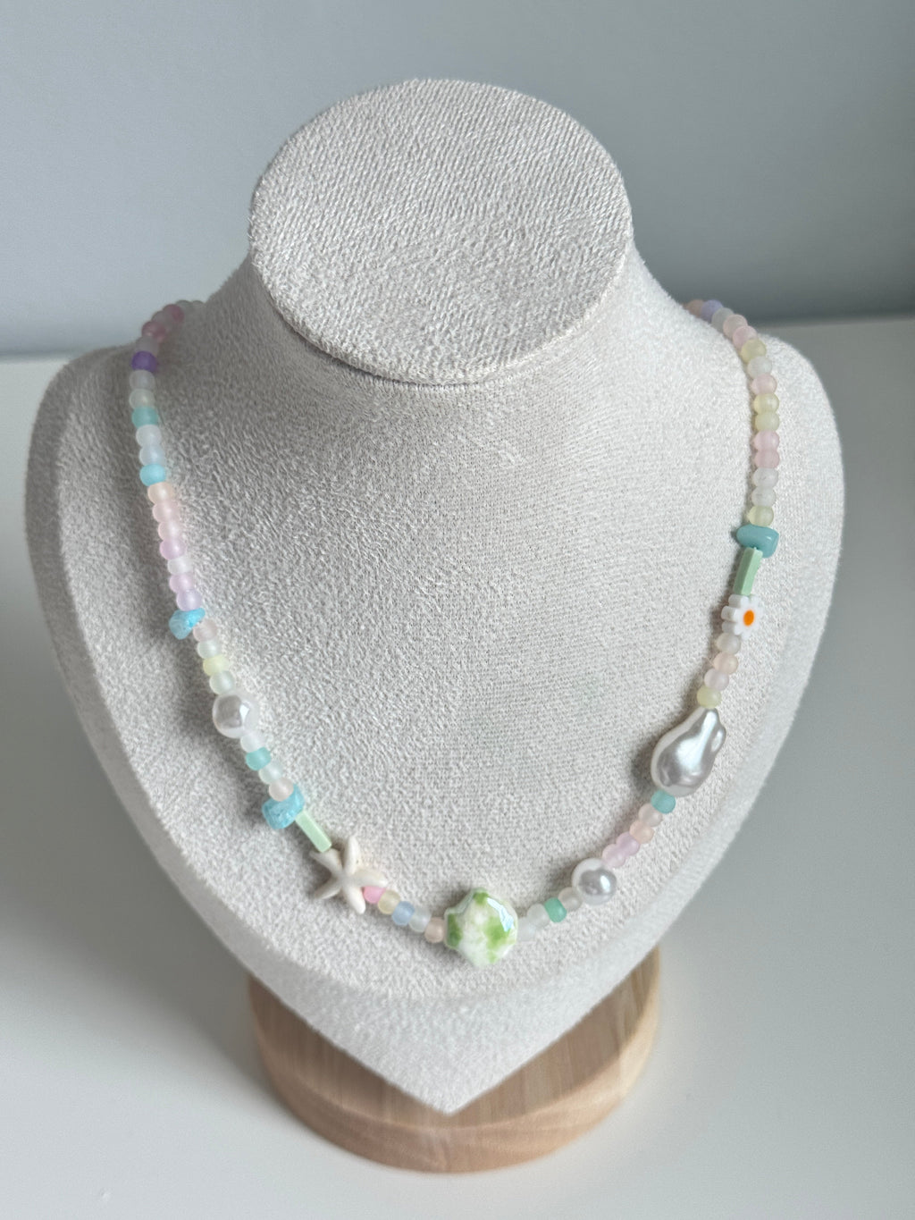 Pastel Ocean Charm Necklace