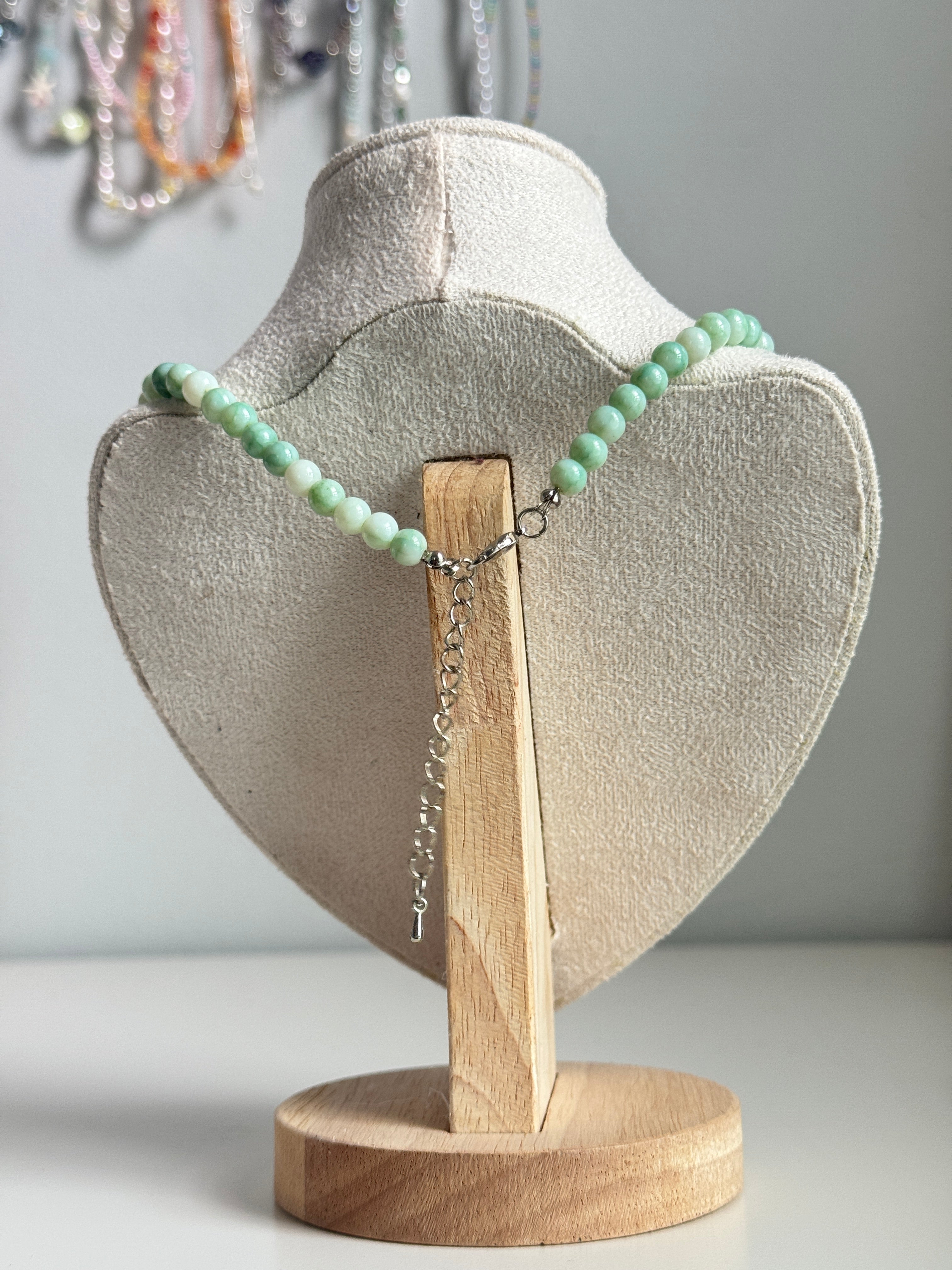 Sea Mist Layered Necklace Set
