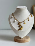Golden Tide Charm Necklace