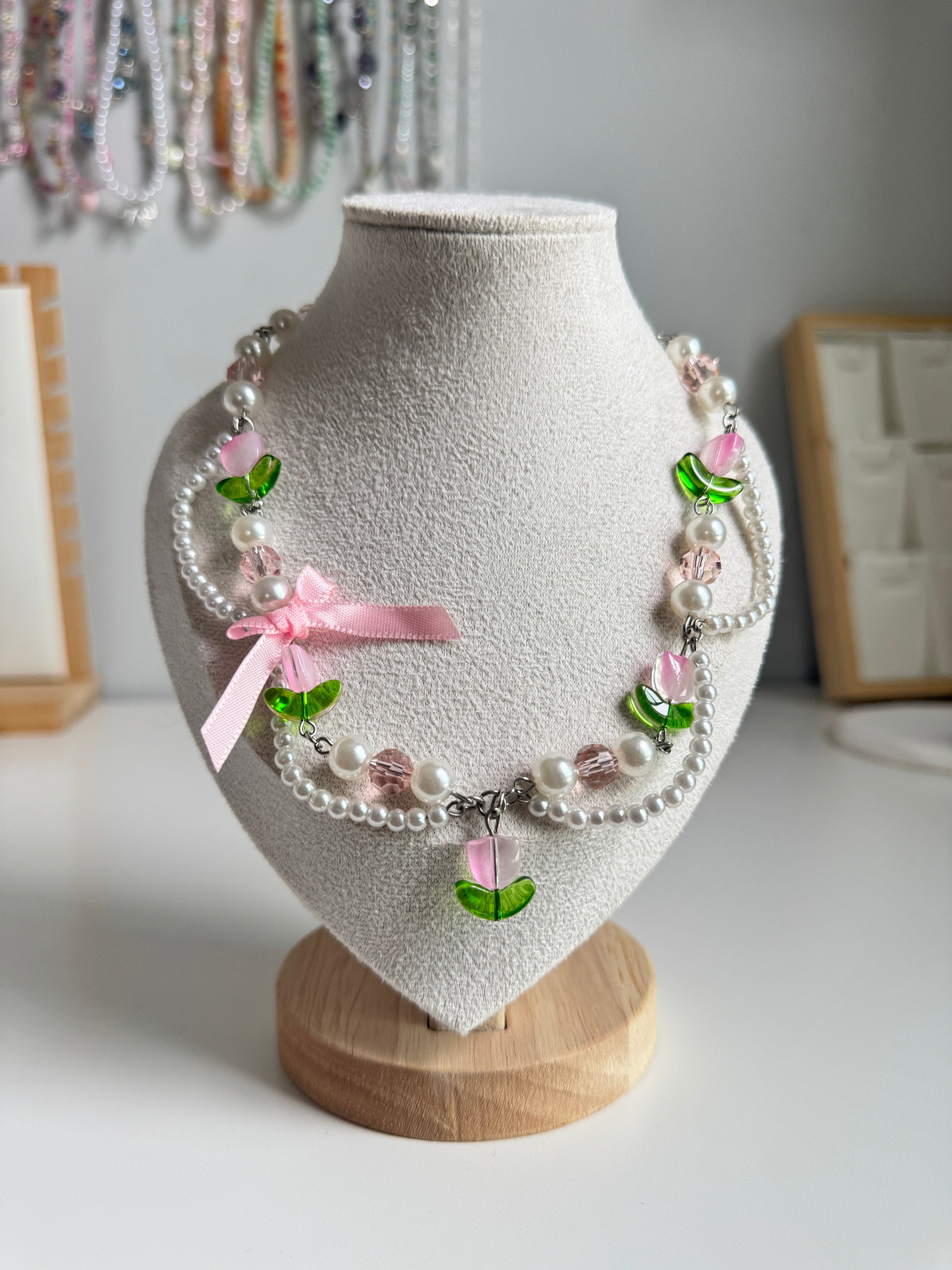 Blossom Pearl Necklace