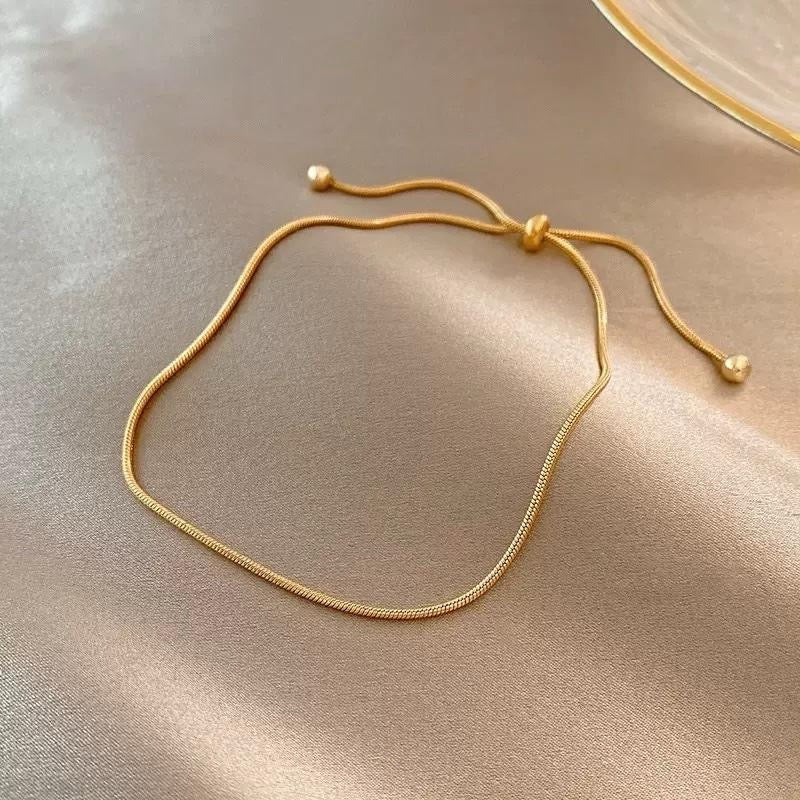 Gold Adjustable Gold Bracelet