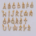 Stainless steel Gold Plated letter initial Knot Bracelet