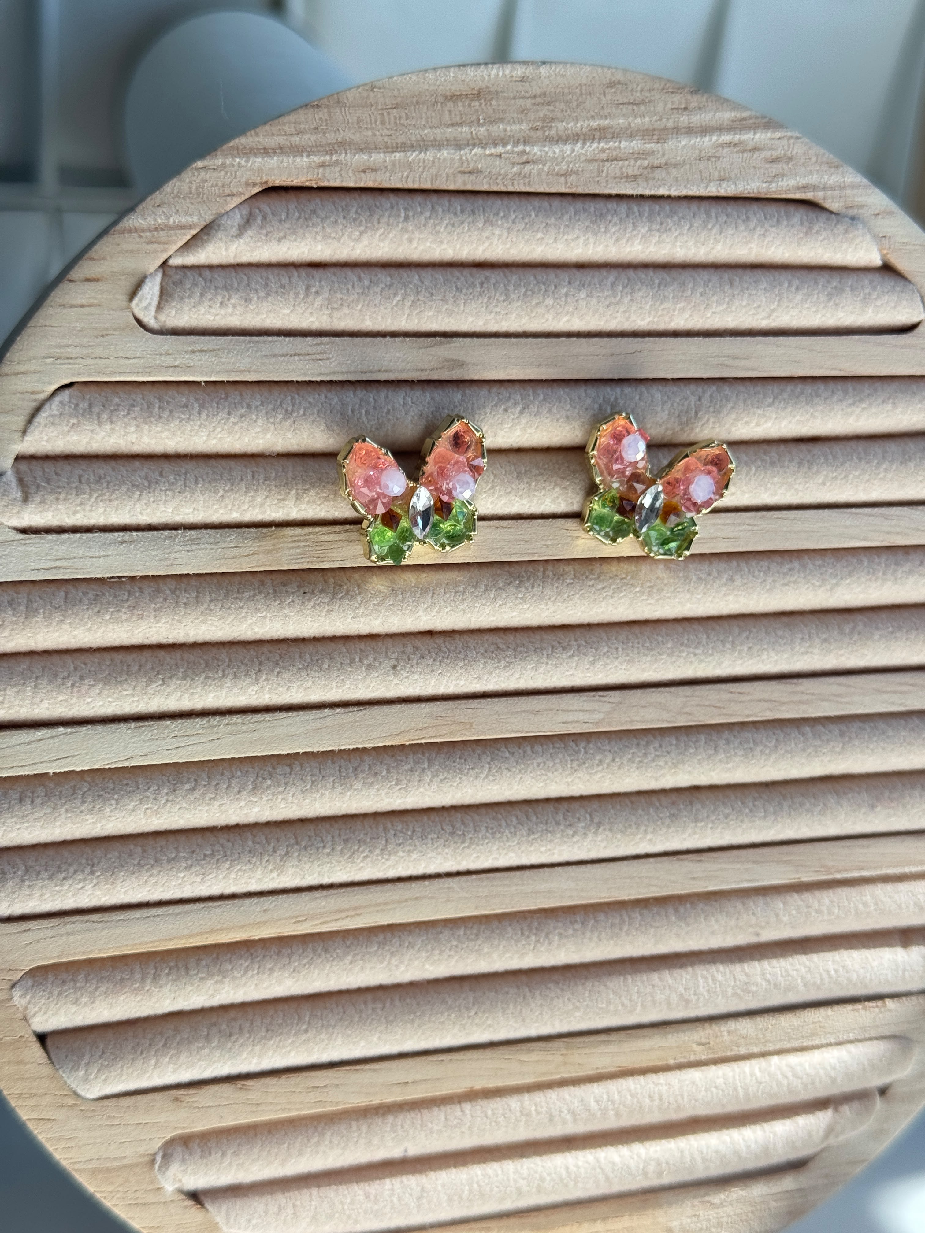 Butterfly Zircon Earrings