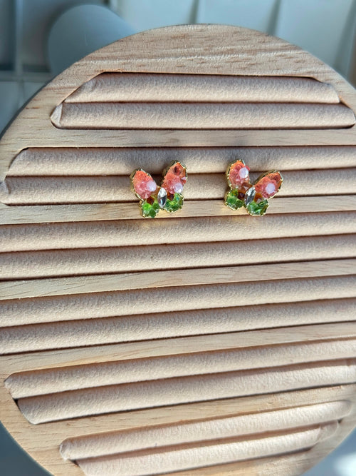 Butterfly Zircon Earrings