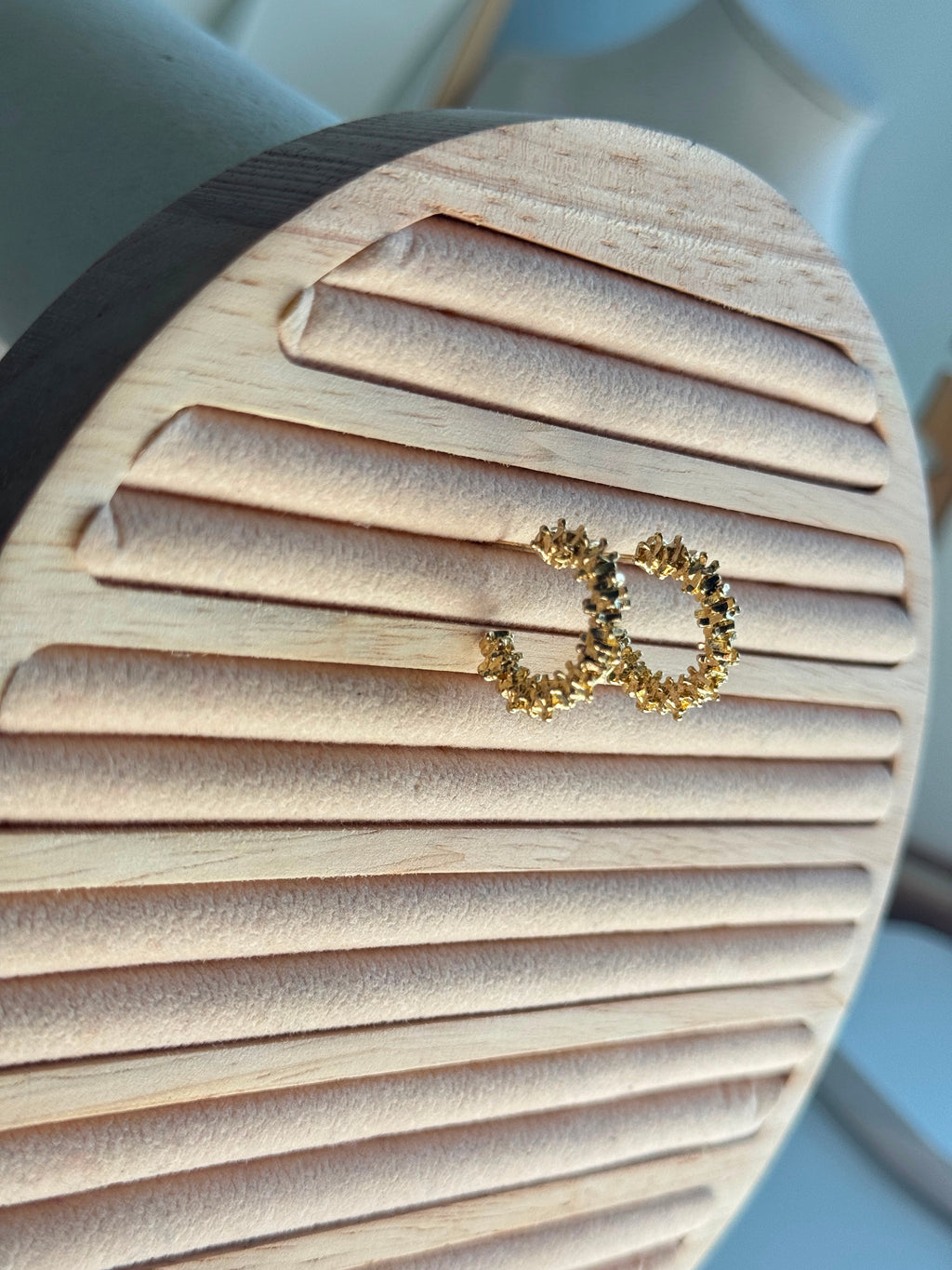 Ava Gold Hoop Earrings