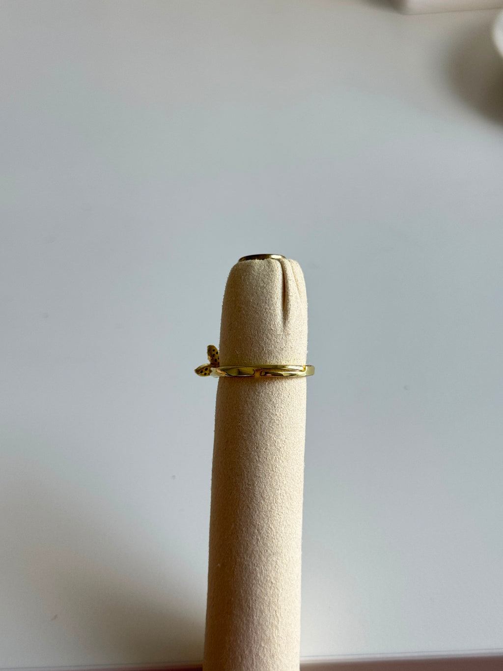 Gold Butterfly Adjustable Ring