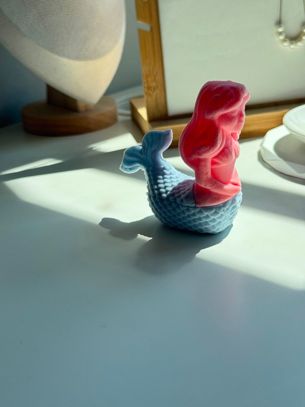 Mermaid velvet Jewelry Box