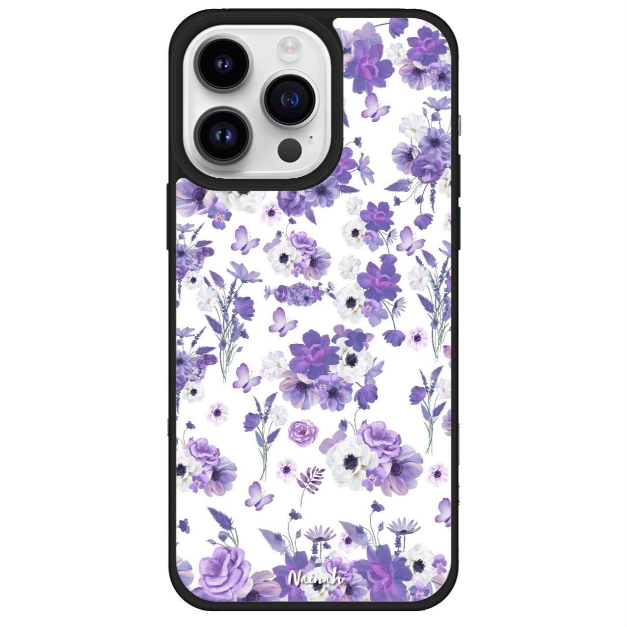 Purple Garden iPhone Case