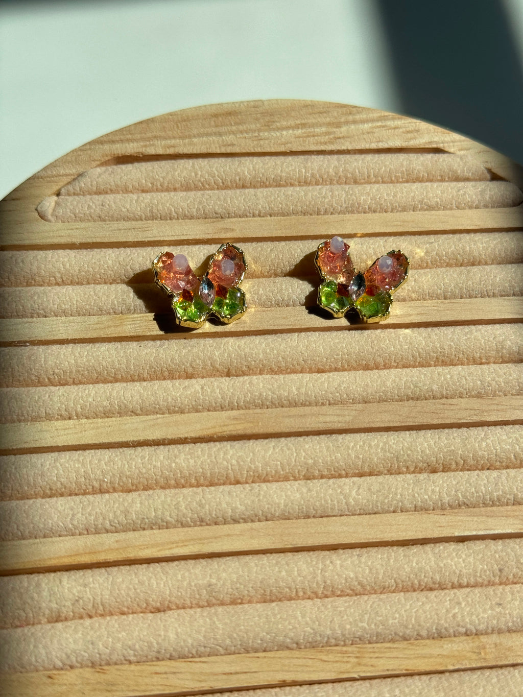 Butterfly Zircon Earrings