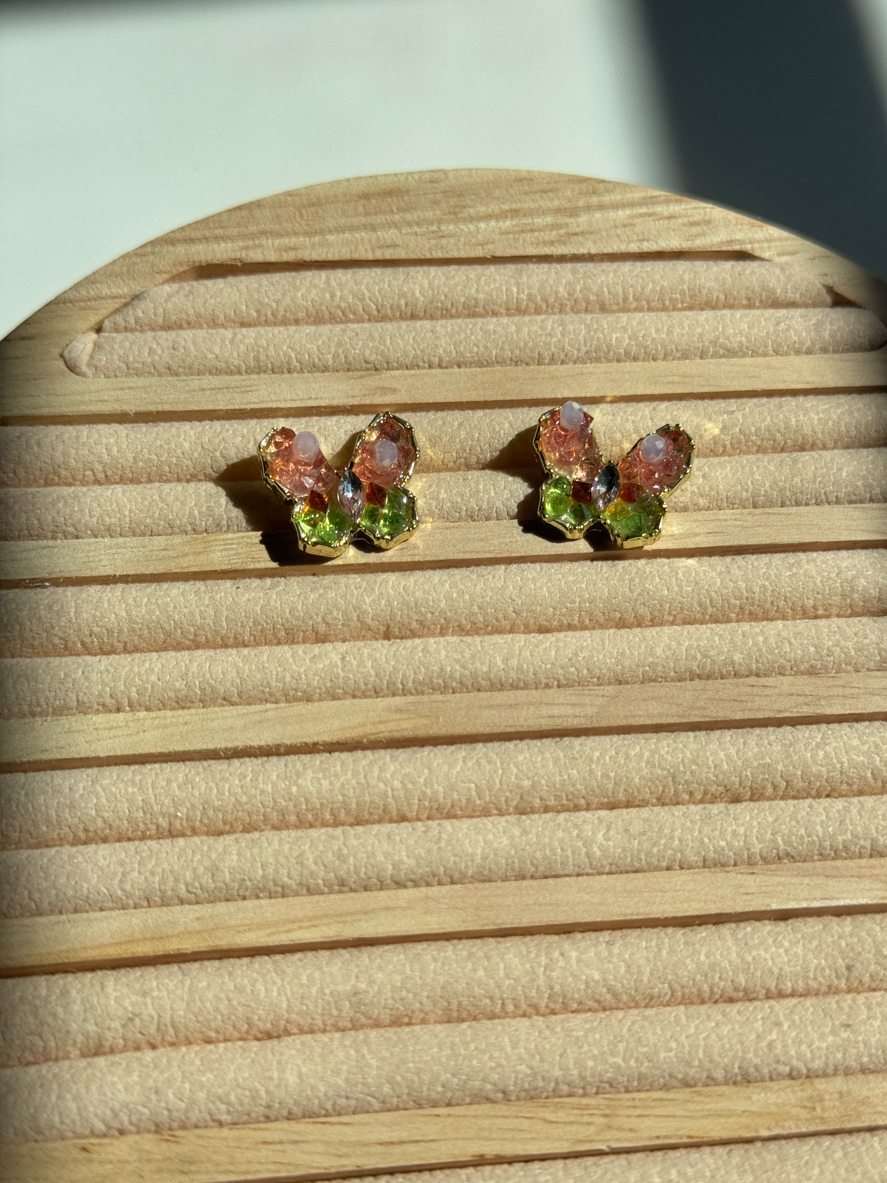 Butterfly Zircon Earrings