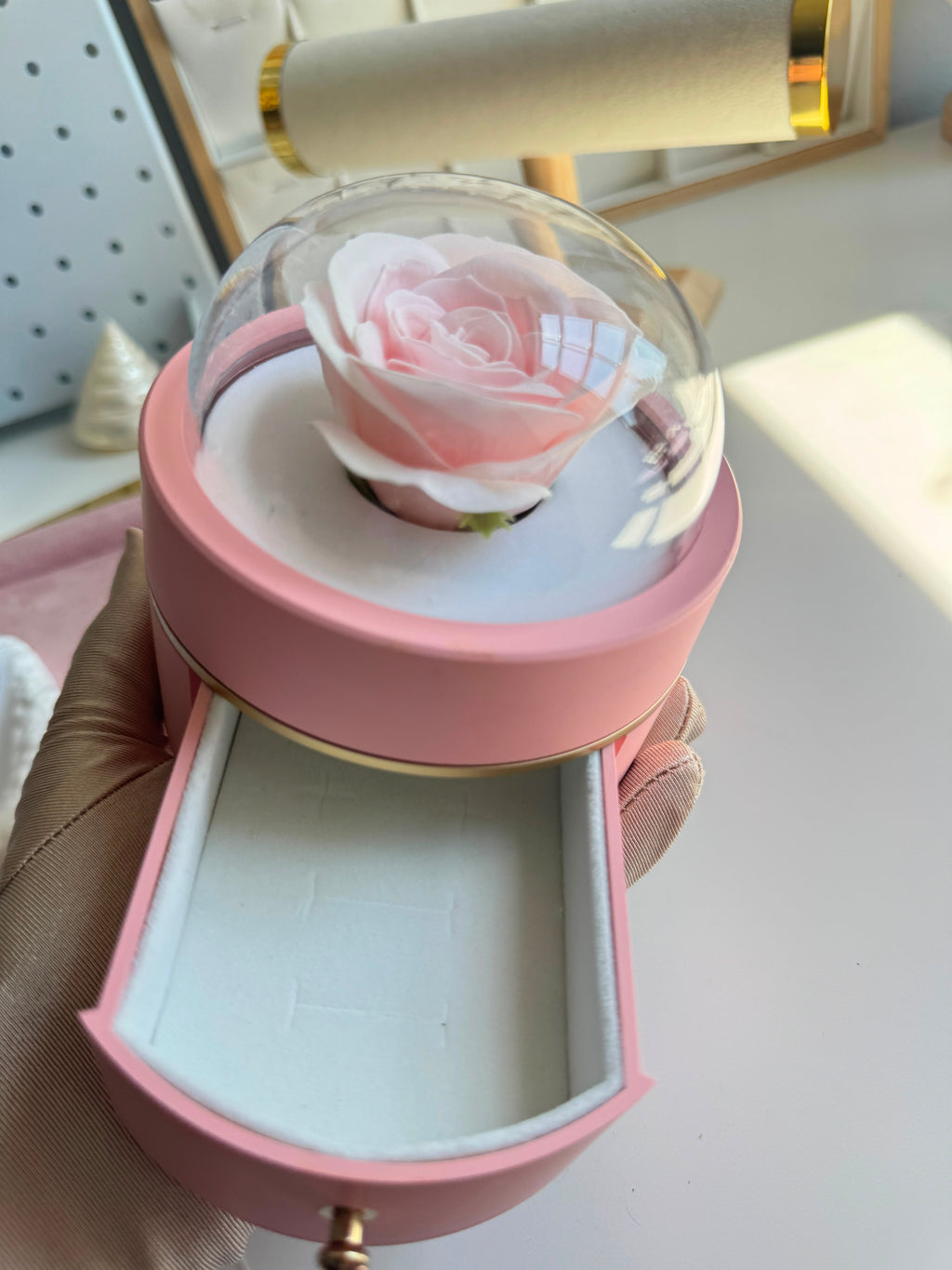 Rose Jewelry Box
