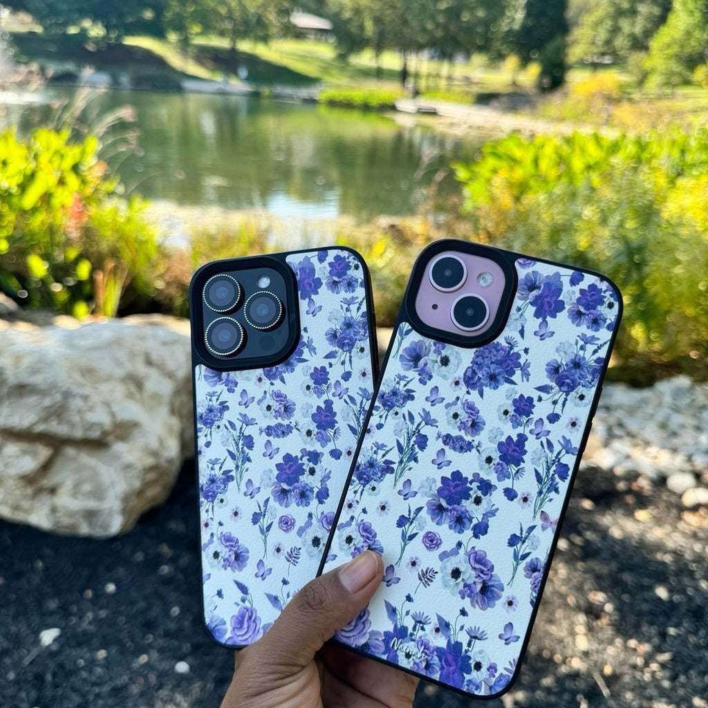 Purple Garden iPhone Case