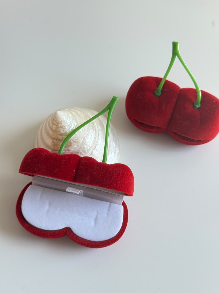 Velvet Cherry Jewelry Box (Copy)