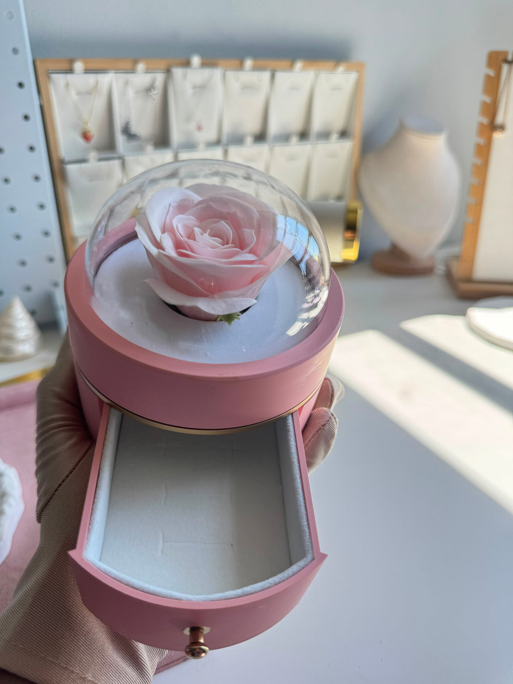 Rose Jewelry Box