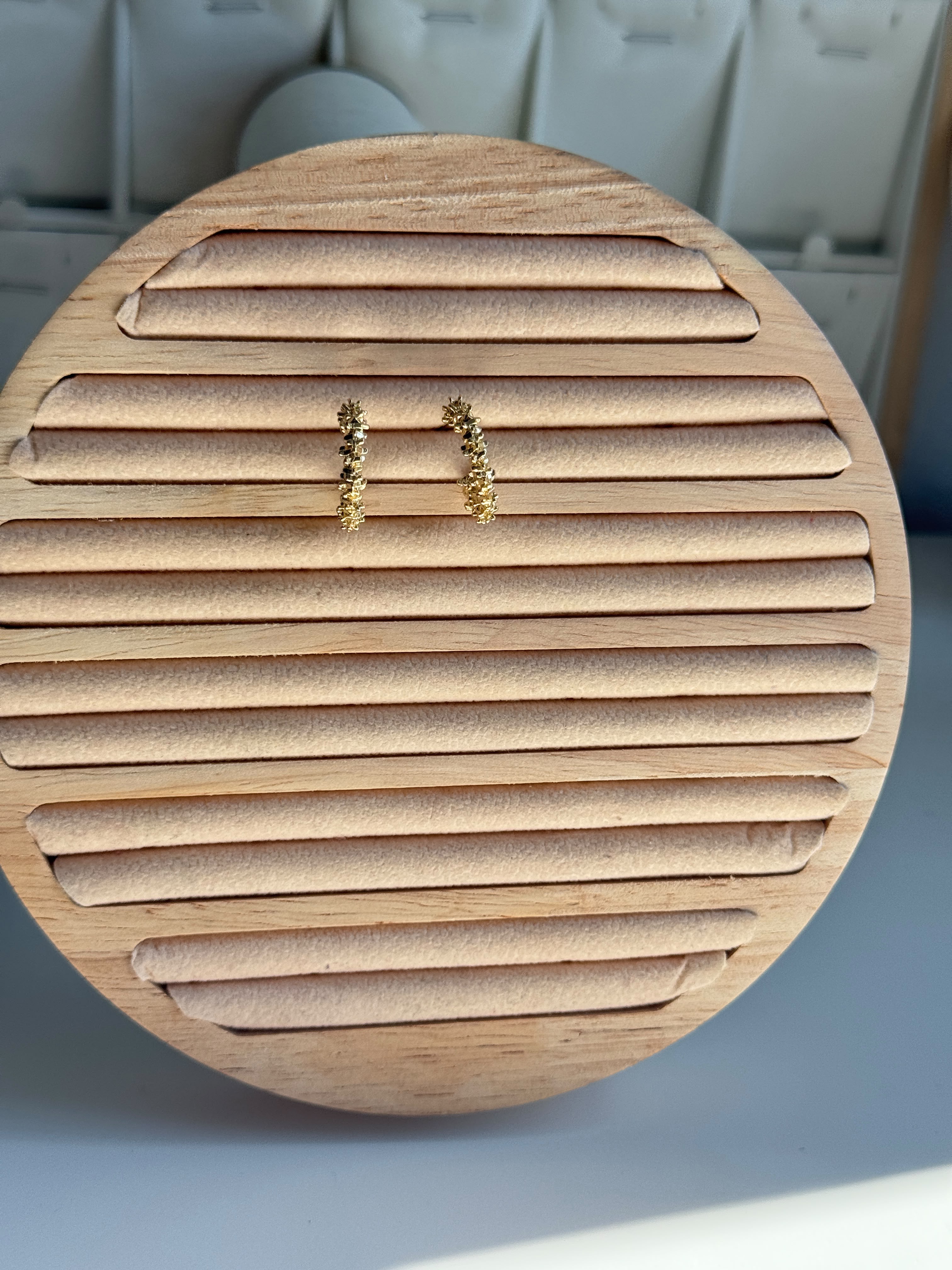 Ava Gold Hoop Earrings