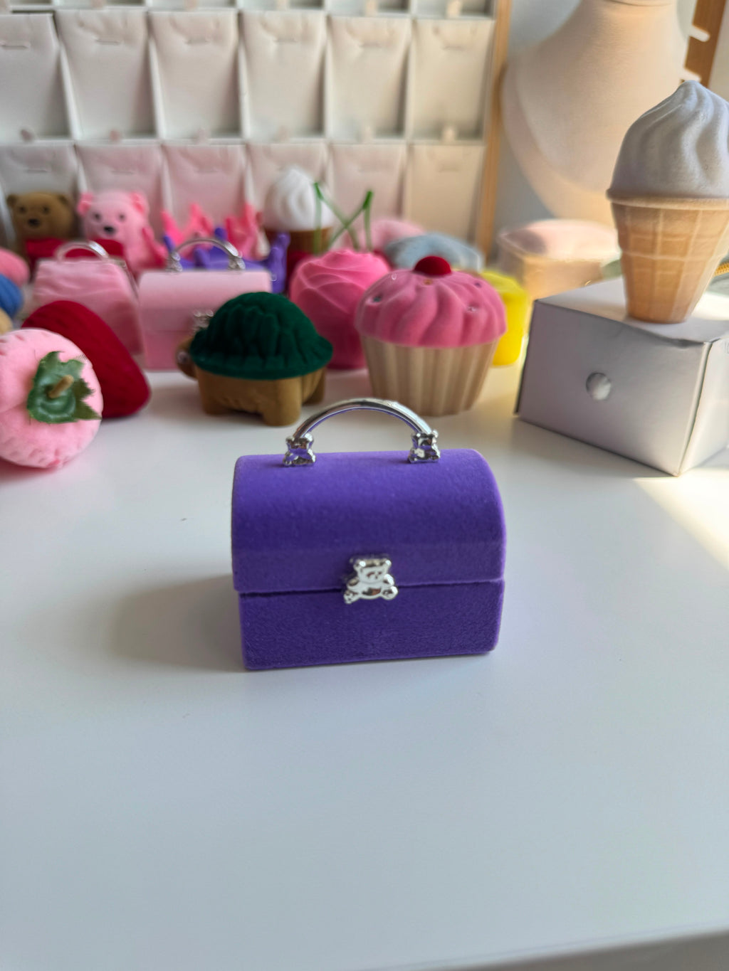 Handbag Velvet Jewelry Box (Copy)