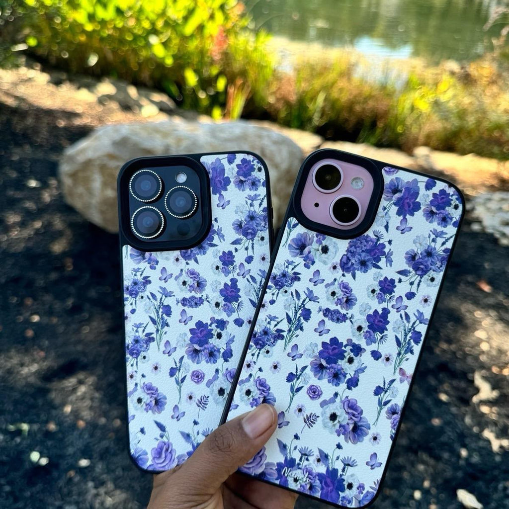 Purple Garden iPhone Case