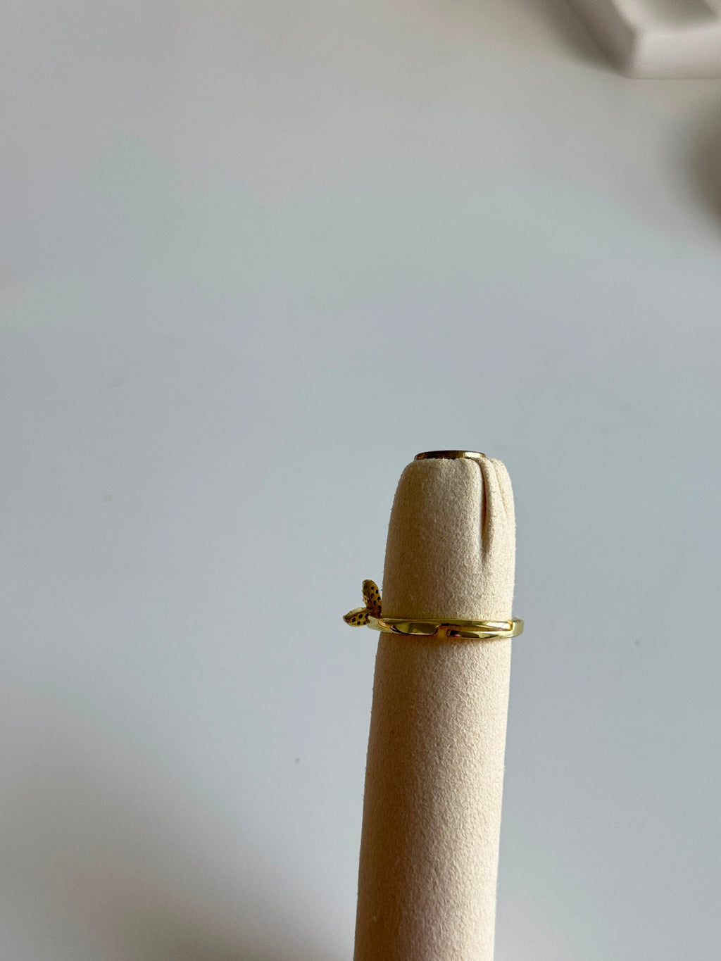 Gold Butterfly Adjustable Ring