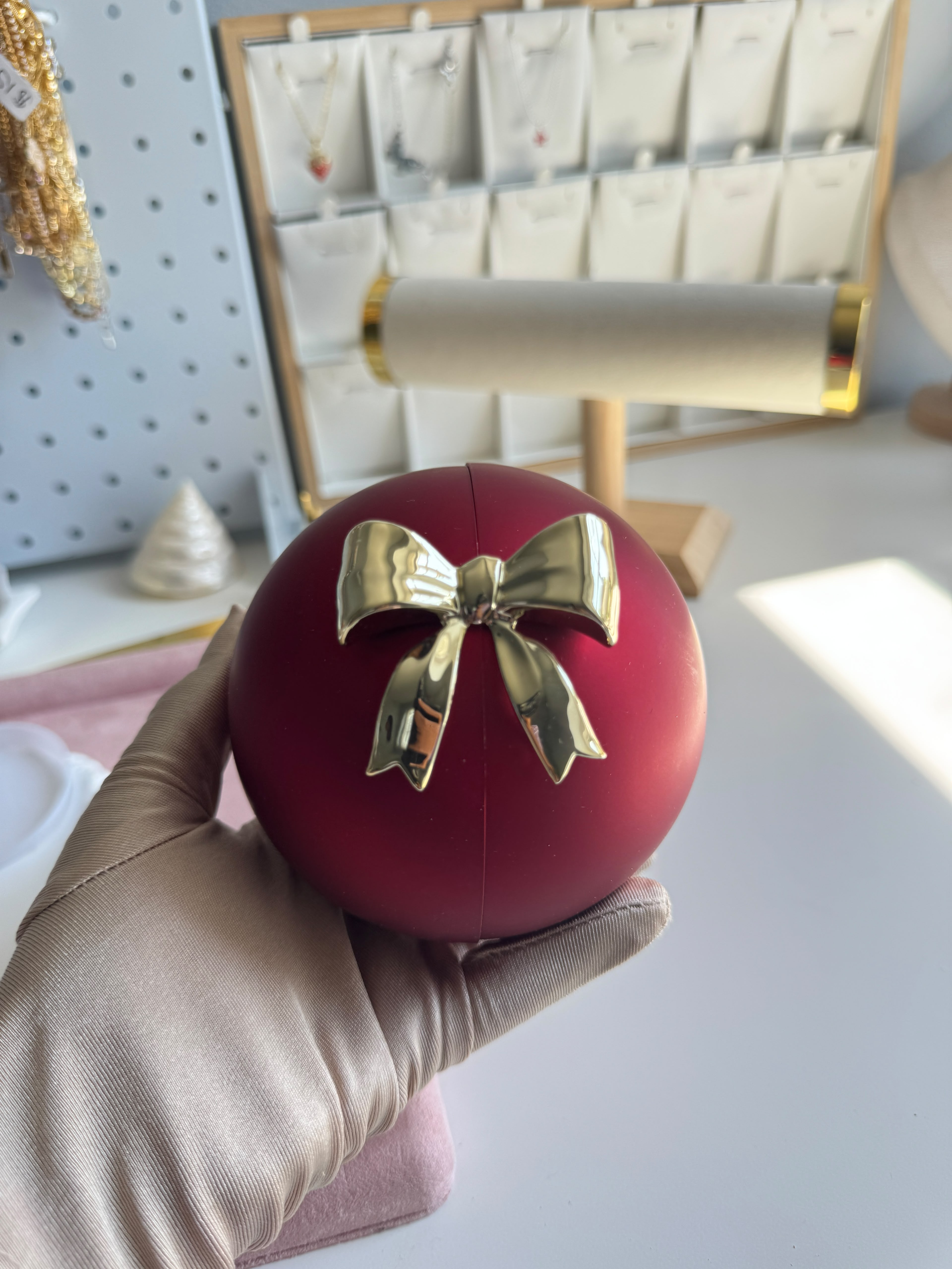 Jingle Bell jewelry Box