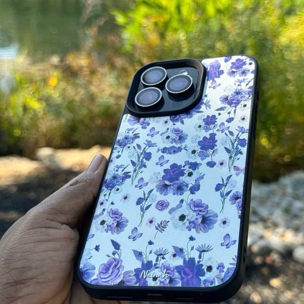 Purple Garden iPhone Case